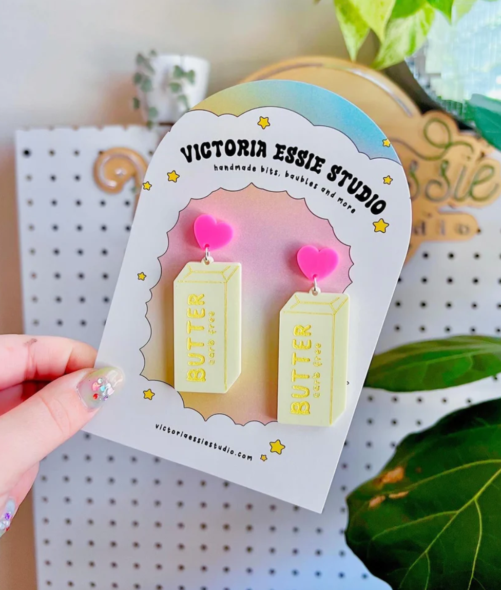 Victoria Essie Studio - Butter Earrings