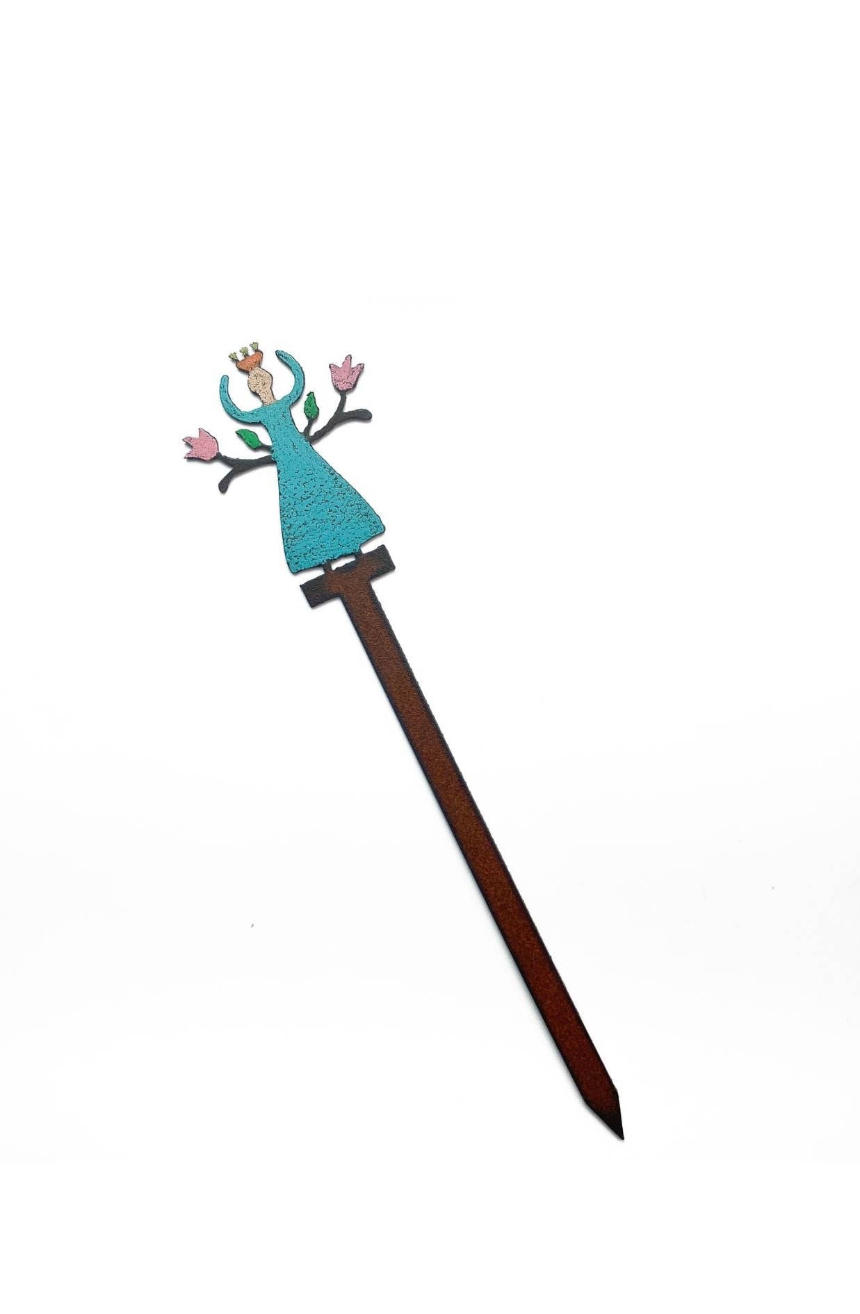 Angel Flower Garden Stakes Spring Easter gift Spring Recycle