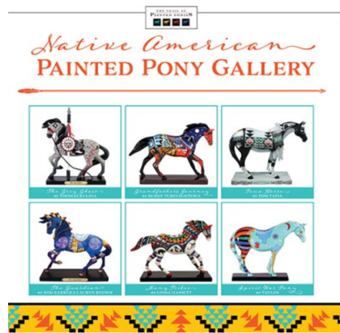 Blue Star Press - Trail of Painted Ponies Coloring Book