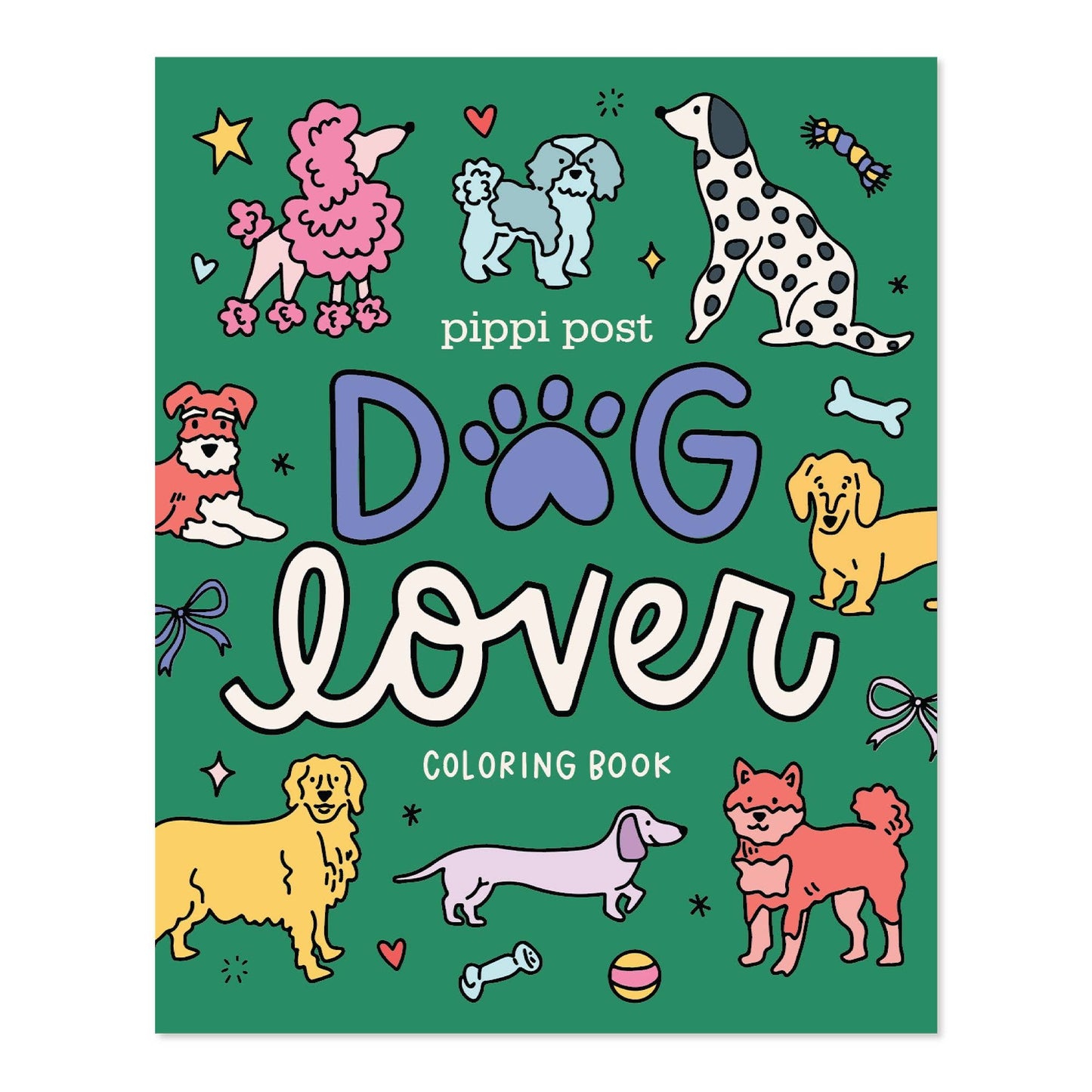 Pippi Post - Dog Lover Coloring Book