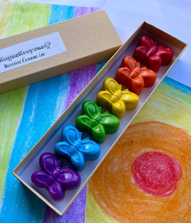 KagesKrayons - Butterfly Crayons Gift Box