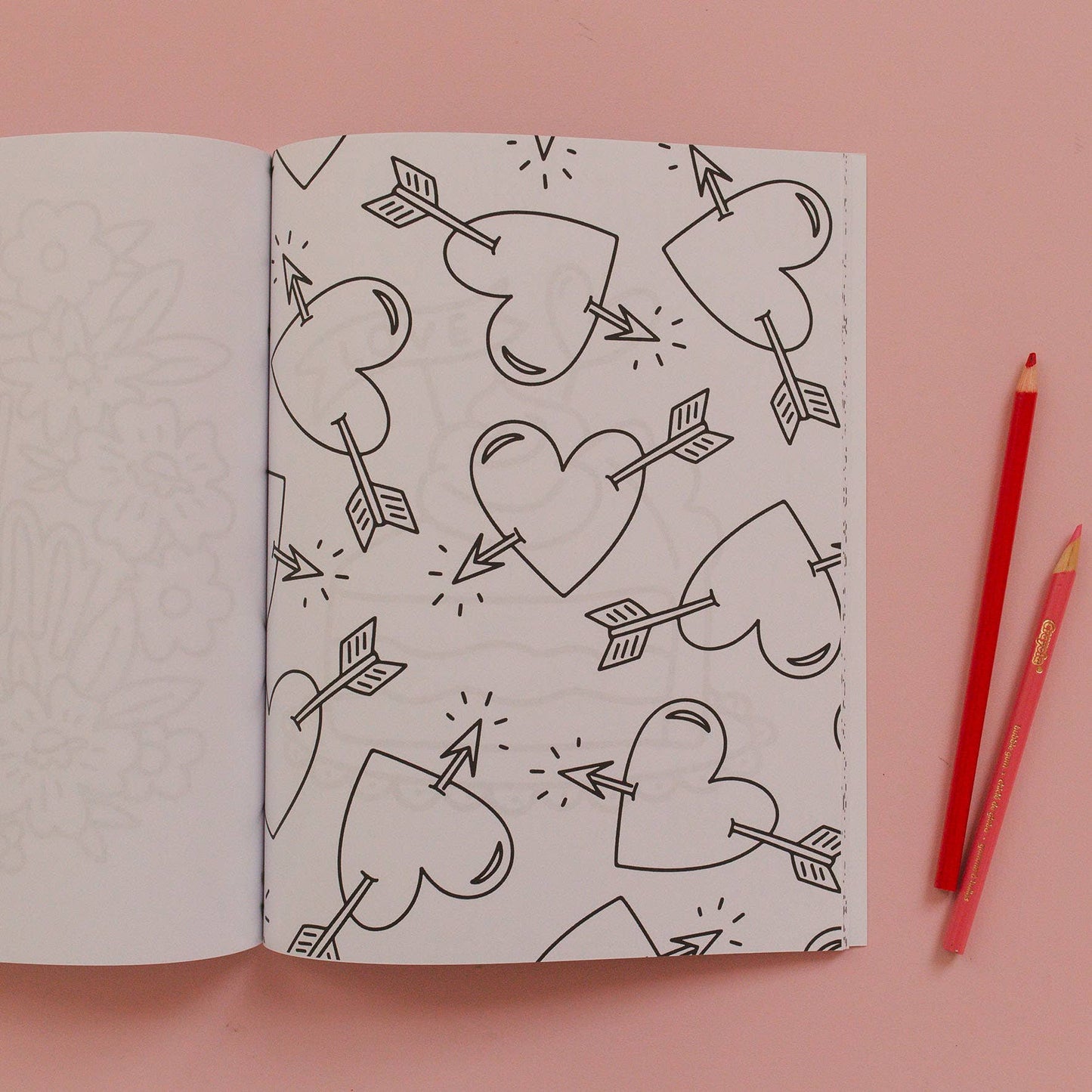 Pippi Post - Be My Valentine Coloring Book