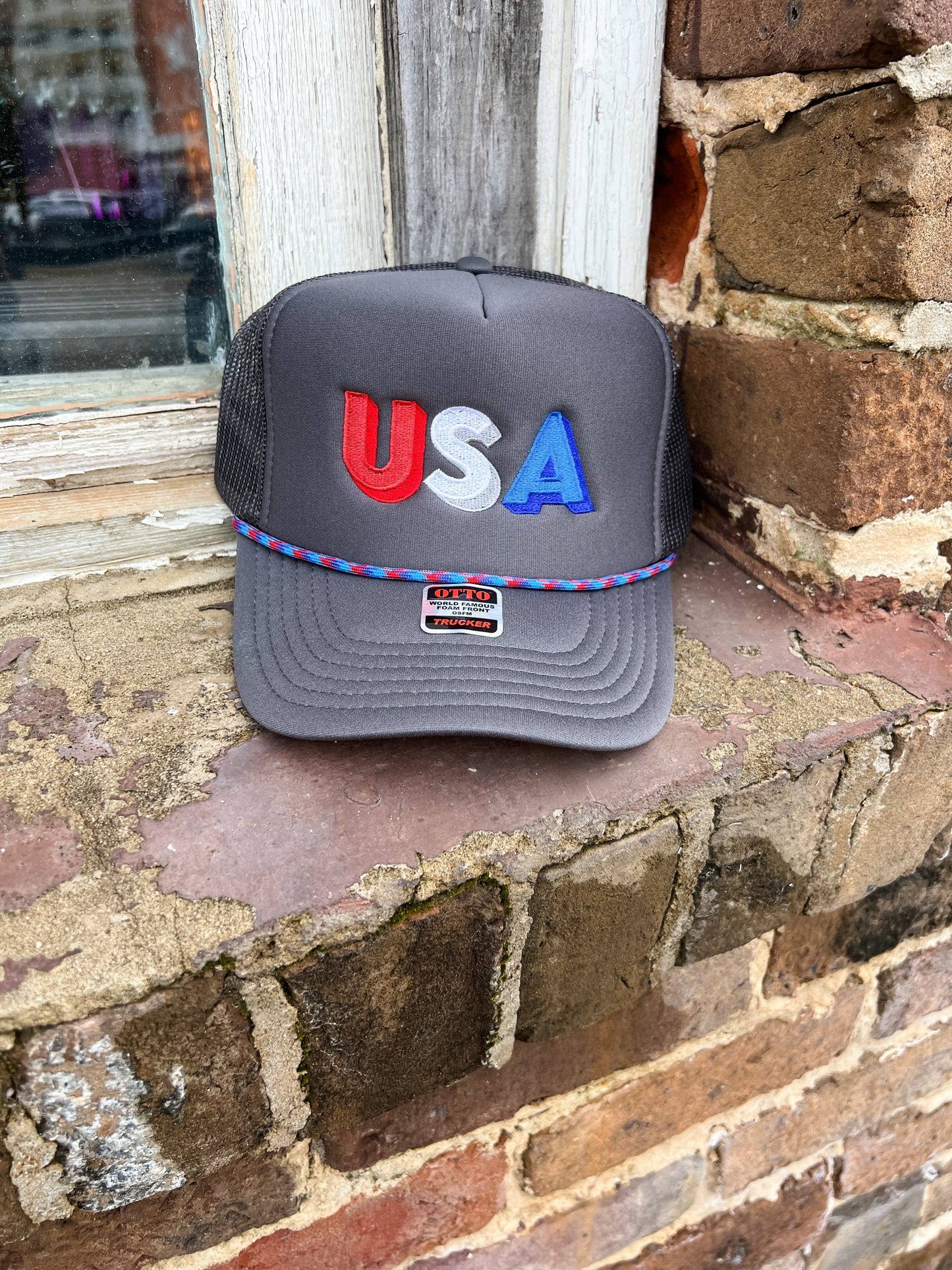 Pierce + Pine - USA Colorblock Foam Trucker