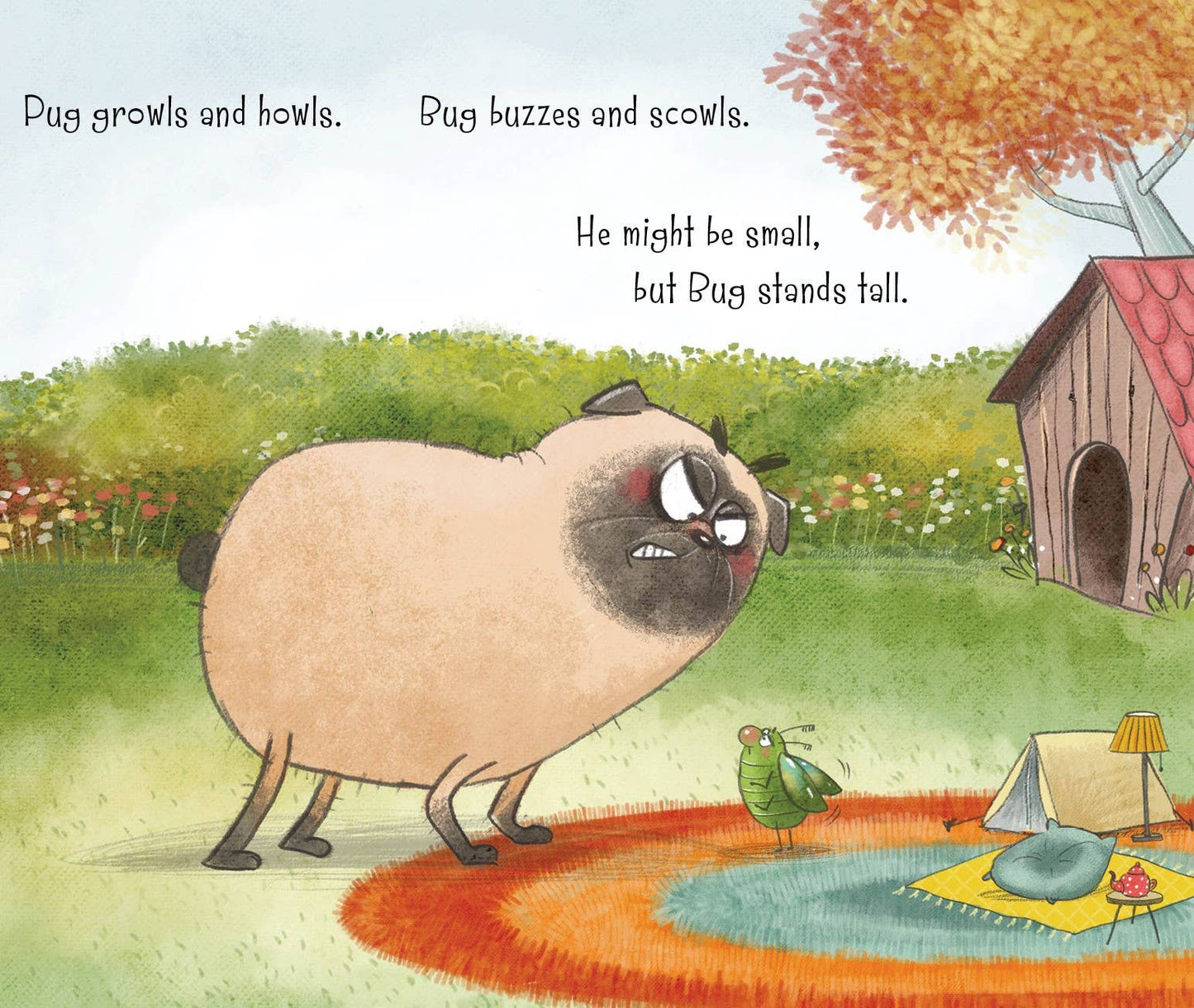 Bug on the Rug picture book