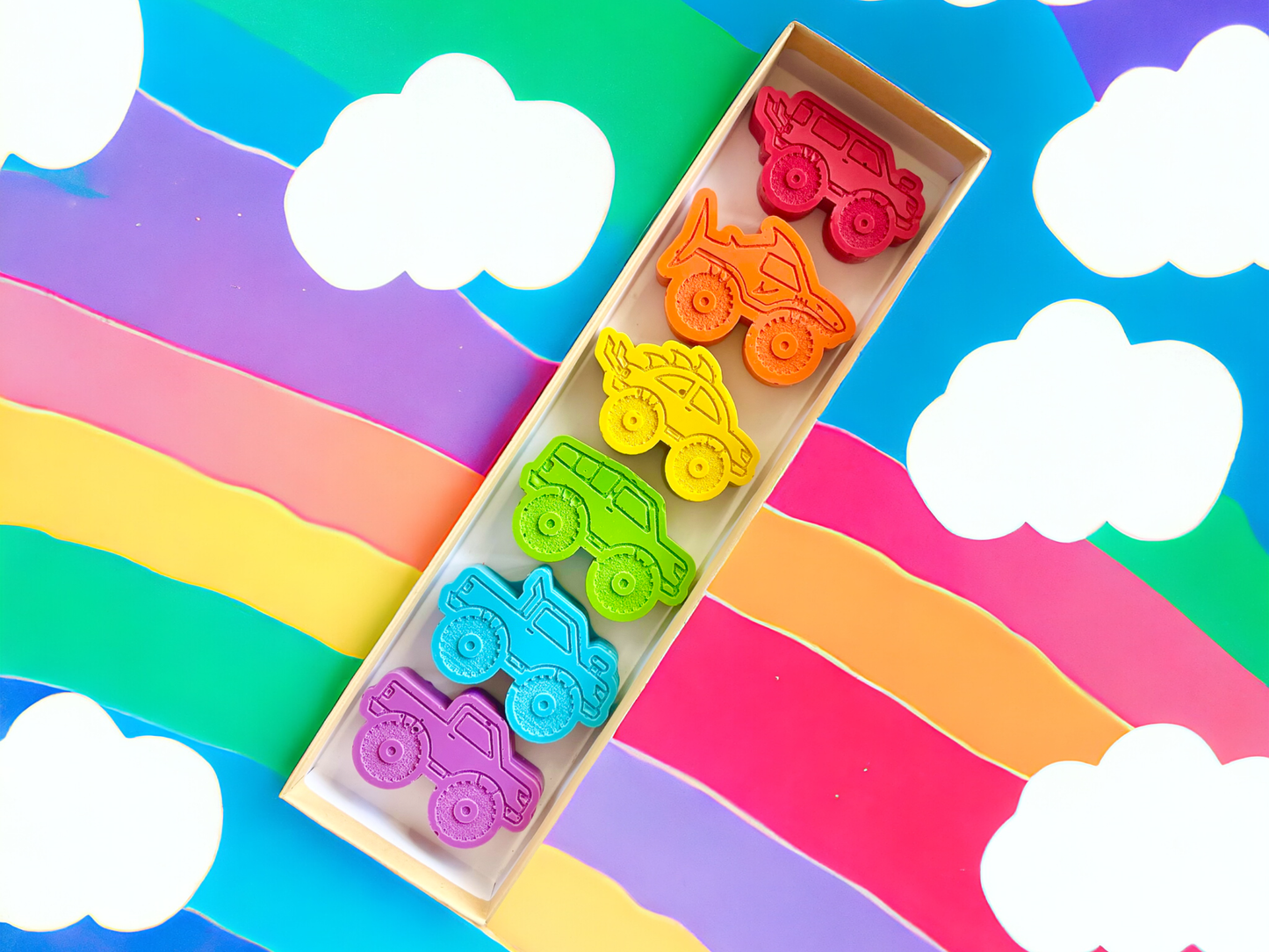 KagesKrayons - Monster Truck Crayons Gift Box