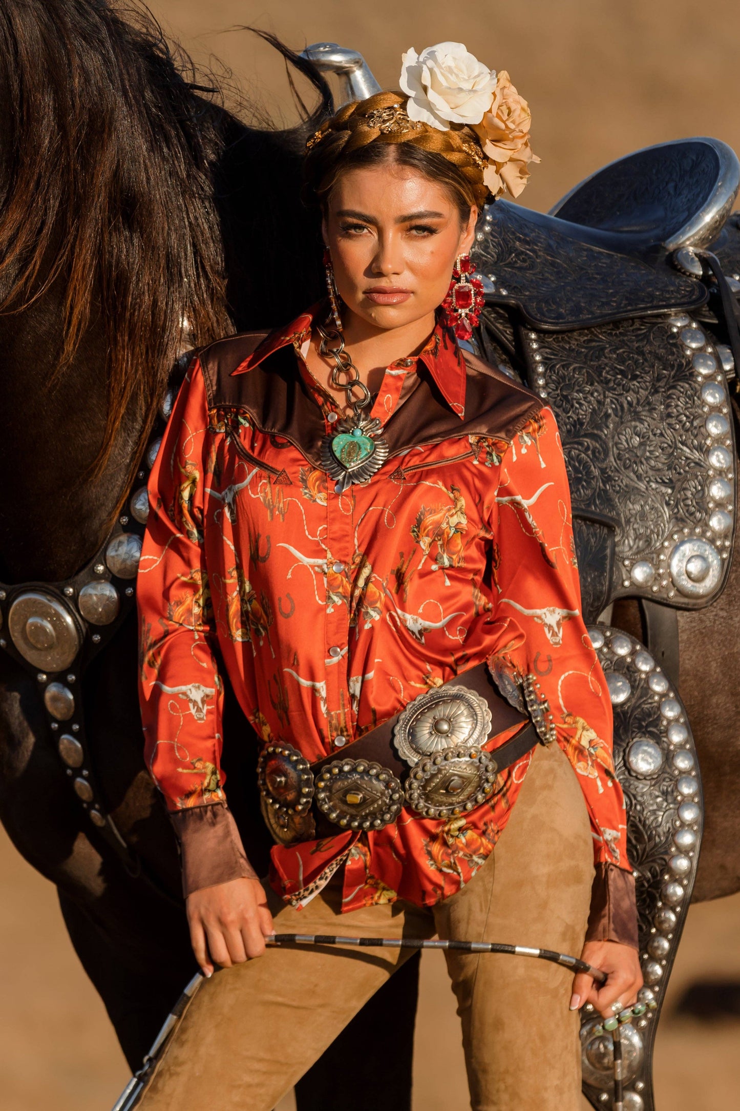 Rodeo Quincy - El Rancho Button Up