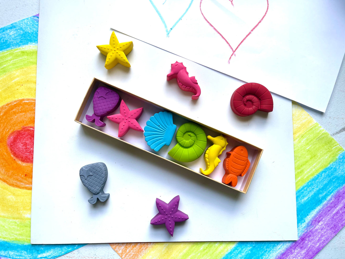 KagesKrayons - Mermaid Crayons Gift Box