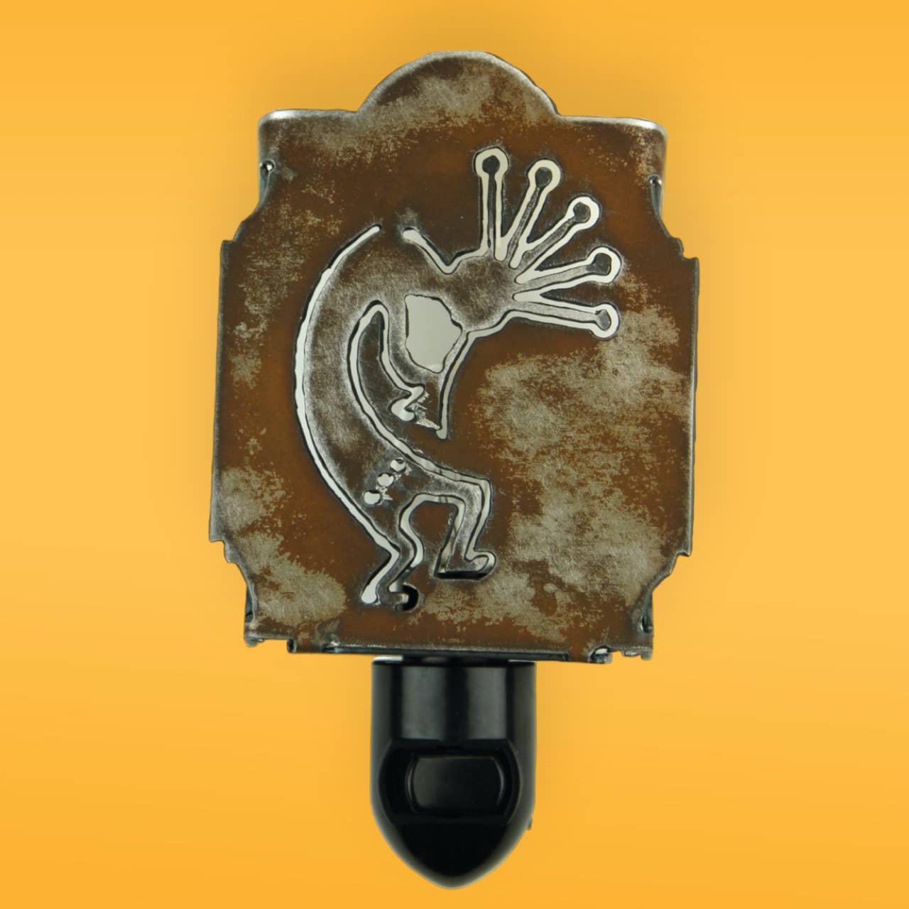 Nightlight Thunderbird rustic metal southwest recycled eco