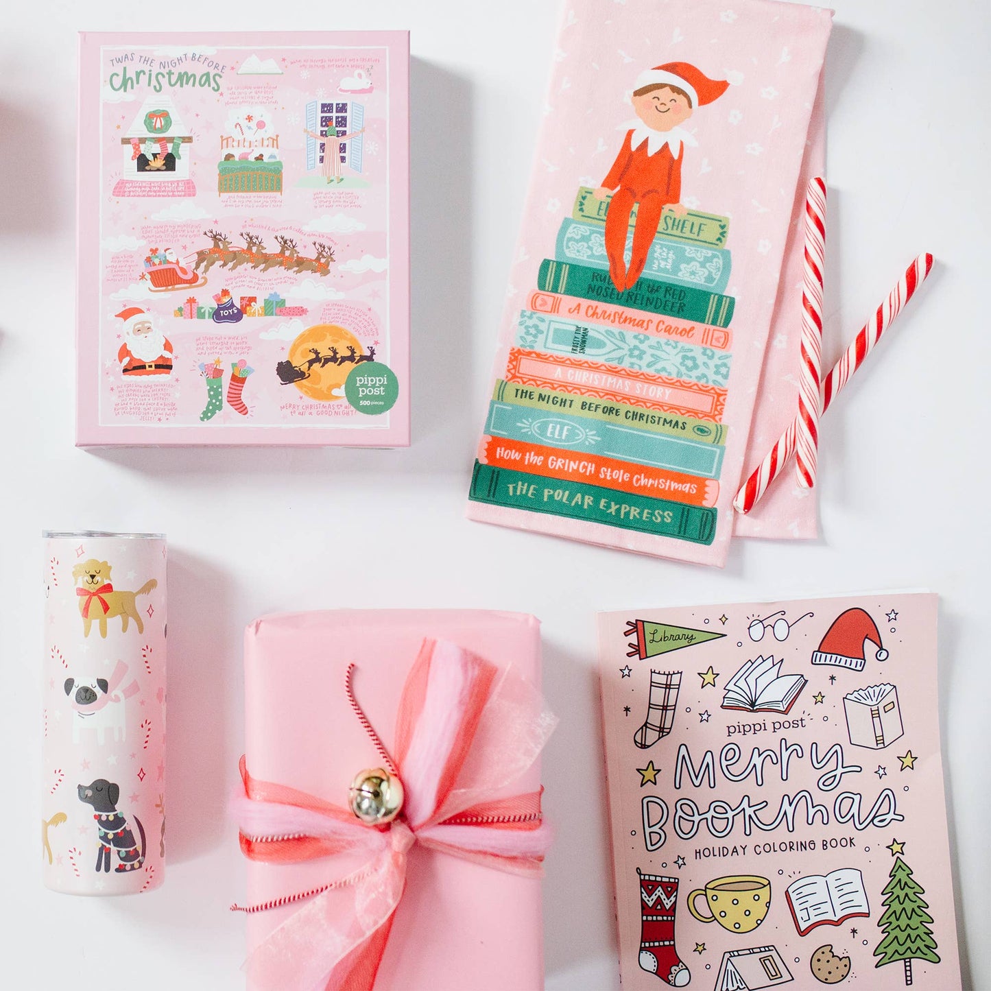 Pippi Post - Merry Bookmas Holiday Coloring Book