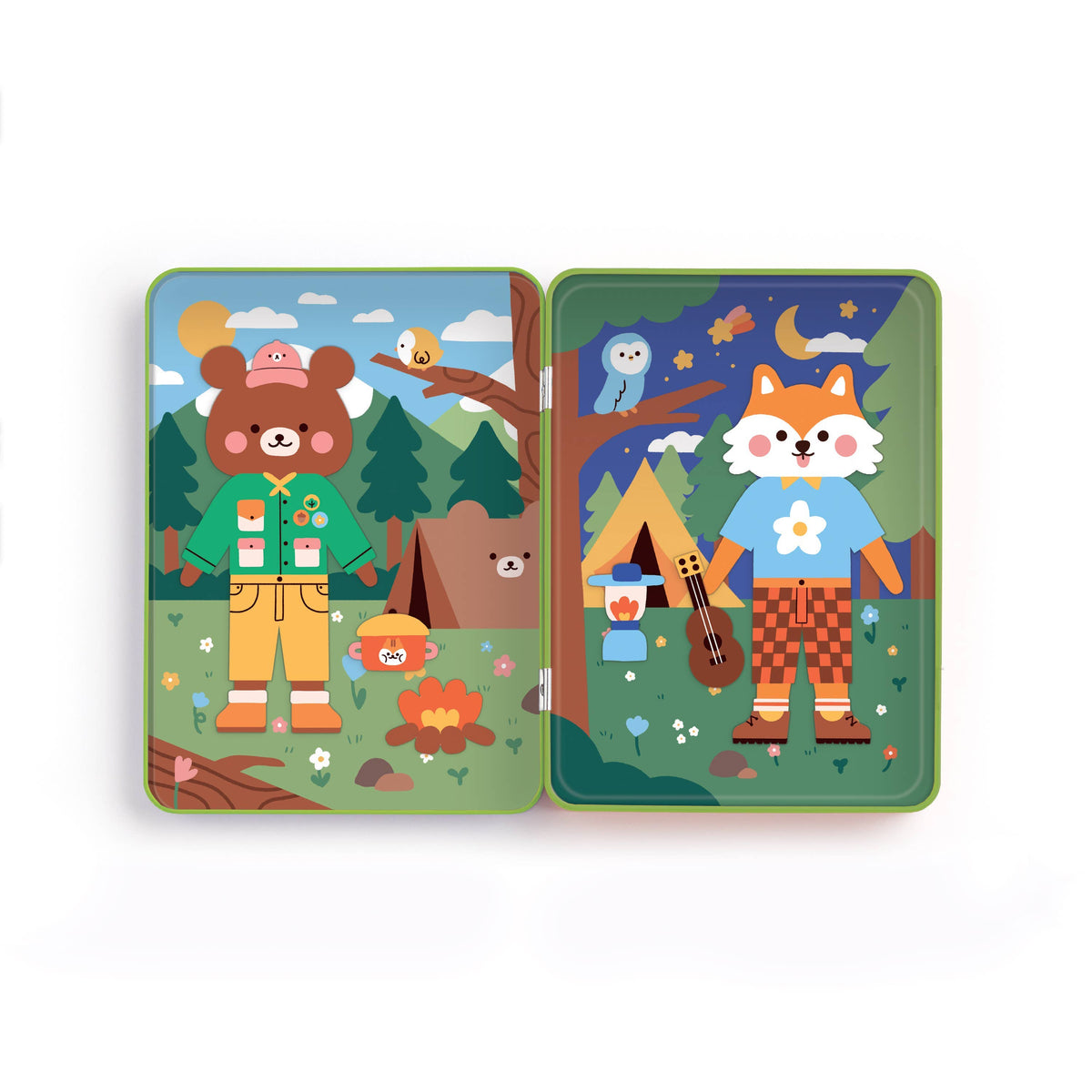 Chronicle Books - Happy Camper Magnetic Play Set