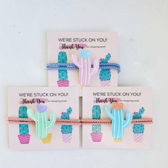 Tiny Gift Society - Stuck on You Hair Tie - Thank You