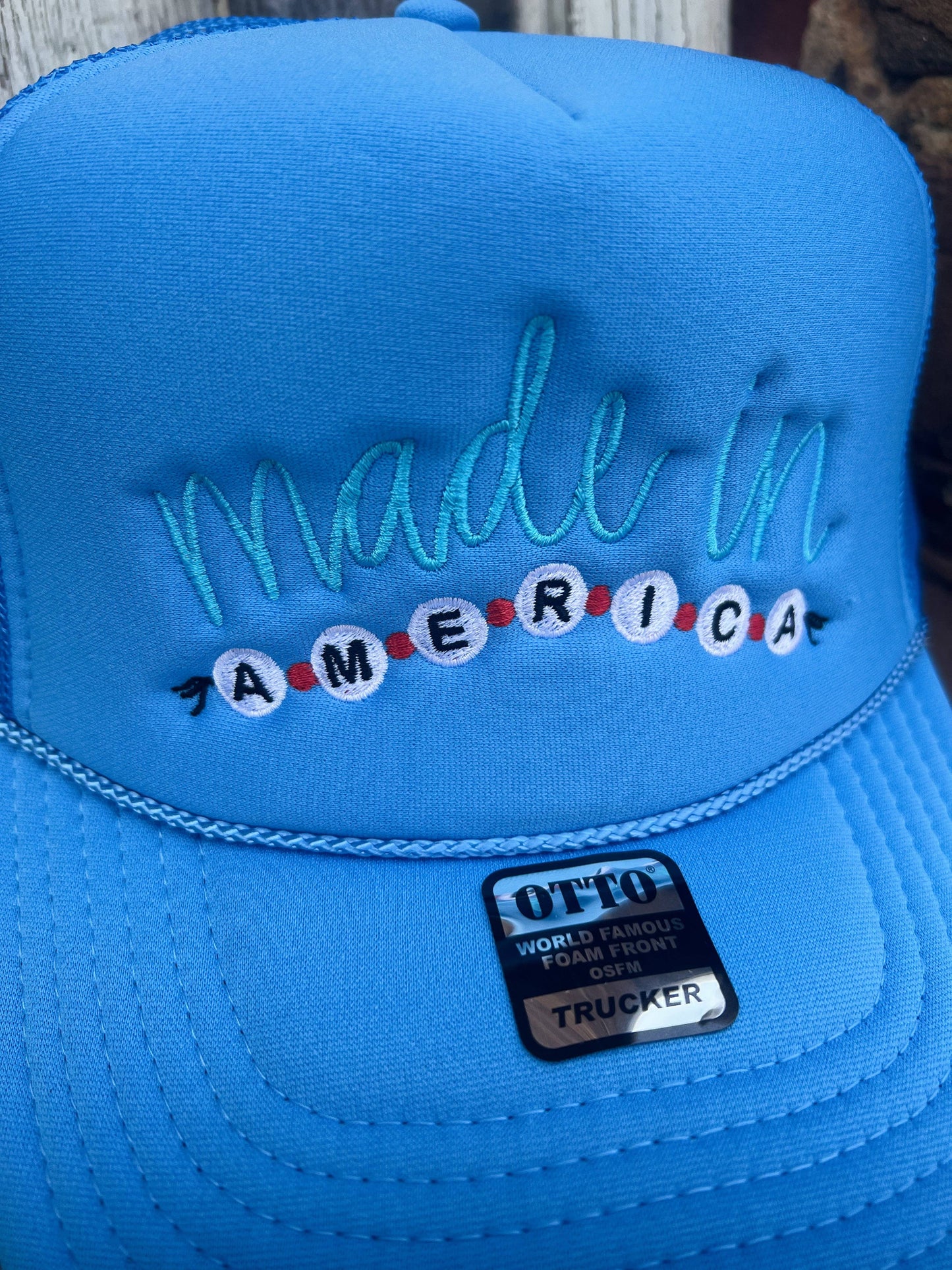 Pierce + Pine - America Friendship Bracelet Foam Trucker