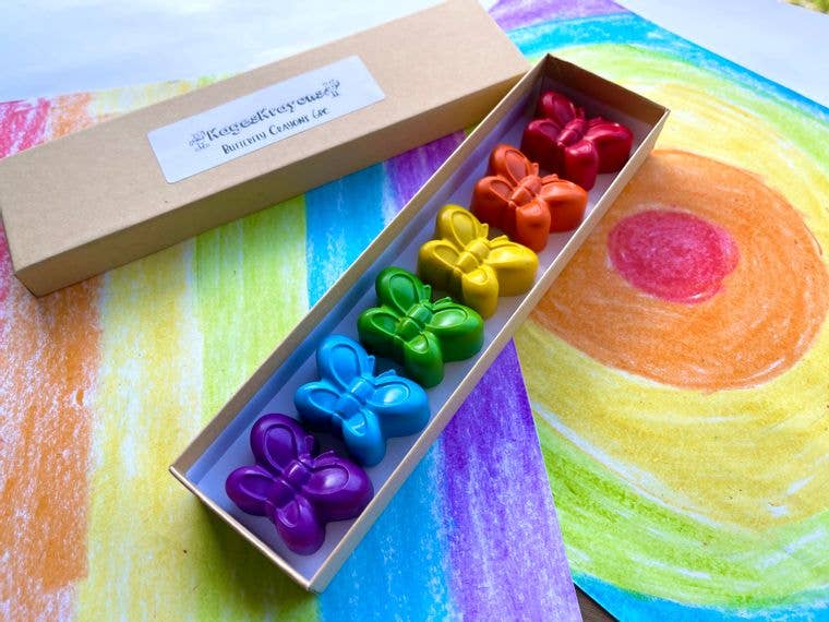 KagesKrayons - Butterfly Crayons Gift Box
