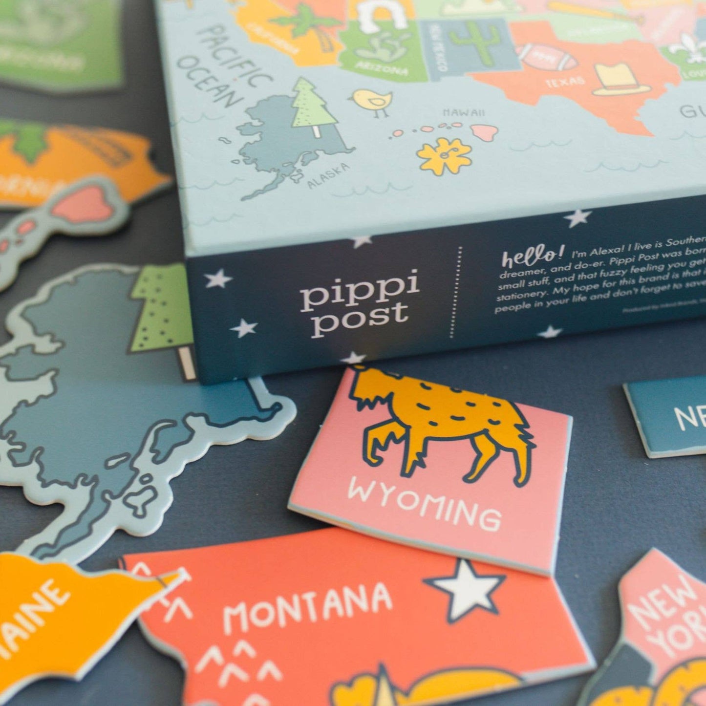 Pippi Post - USA - 110 Piece Educational Jigsaw Puzzle