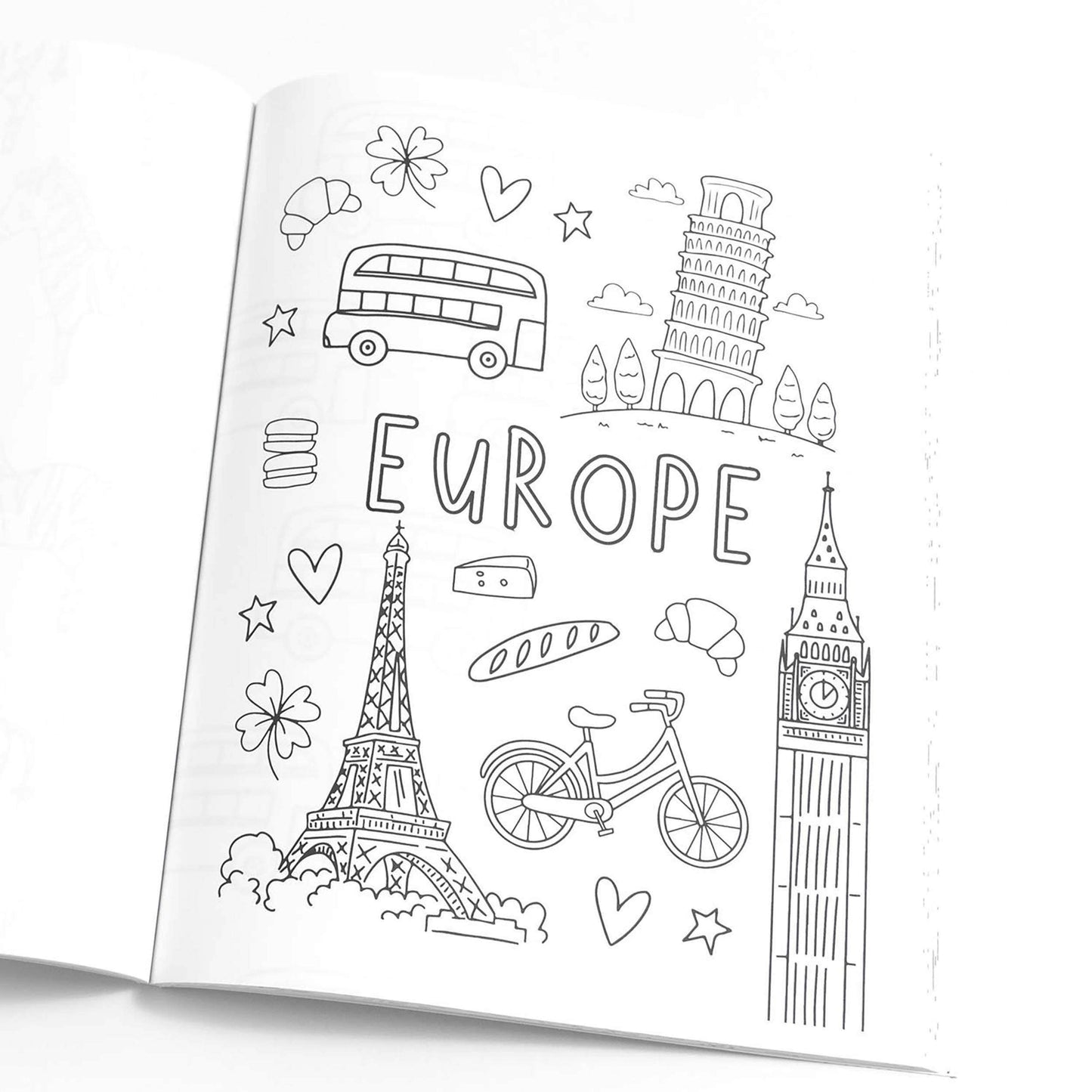 Pippi Post - Travel the World Coloring Book