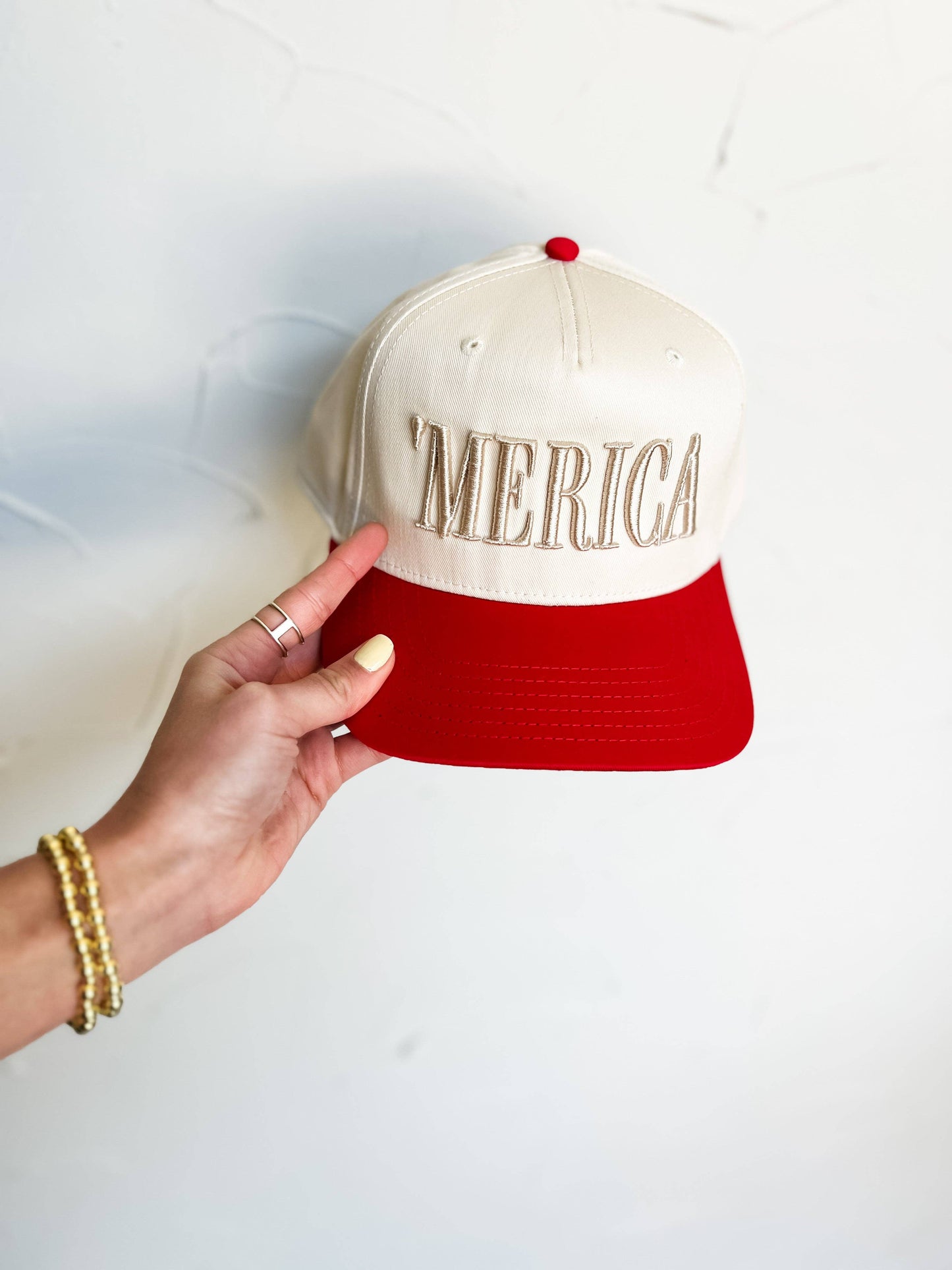 Pierce + Pine - 'Merica Tone Puff Cap