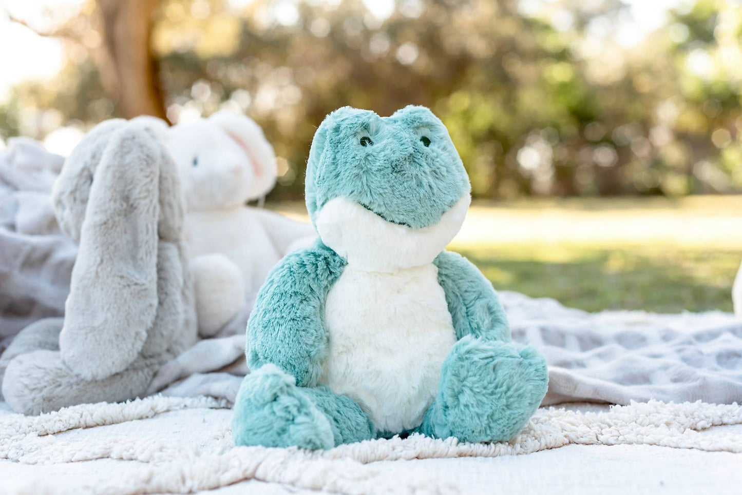 OB - Freddy Frog Soft Toy 13.5"/34cm