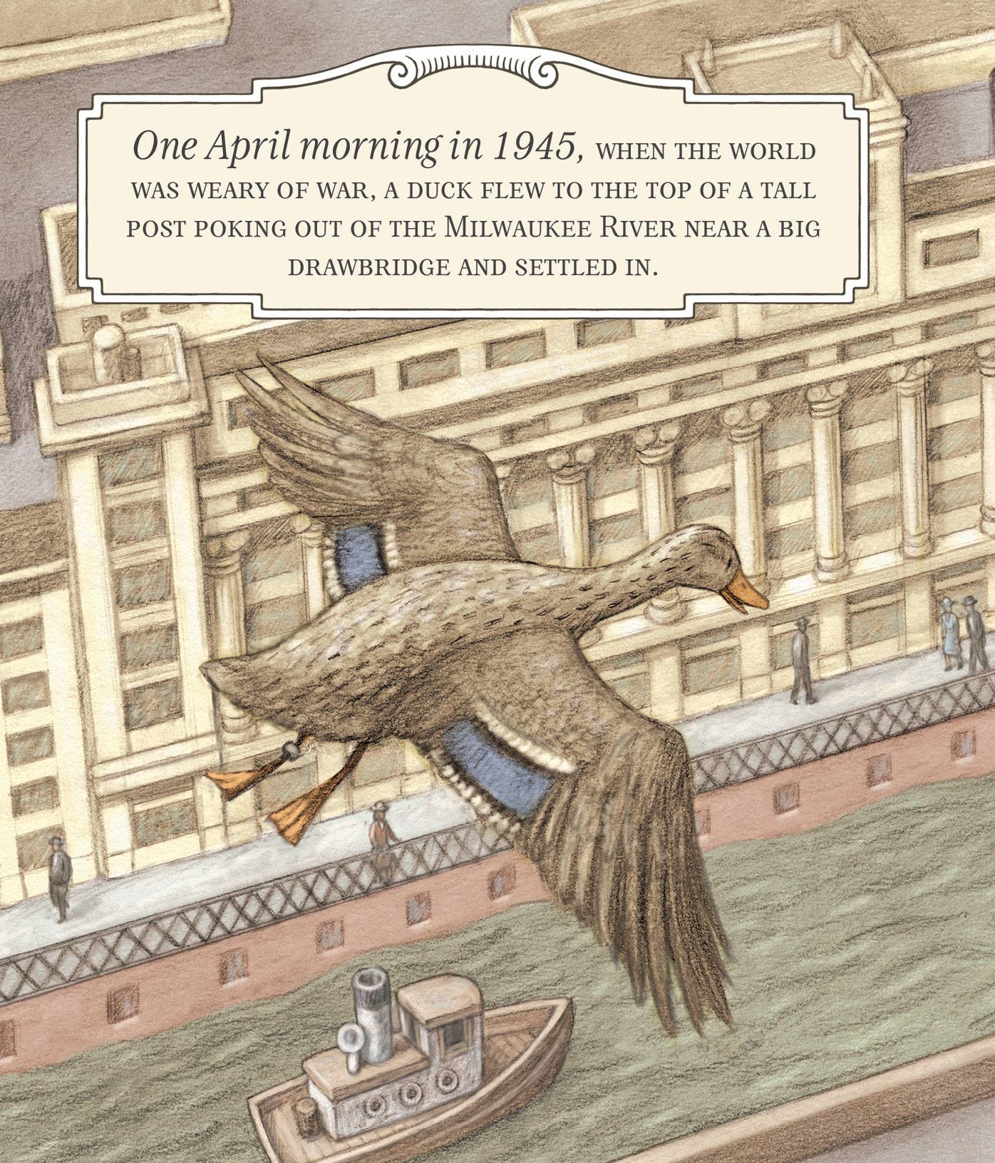 Gertie, The Darling Duck of World War II picture book