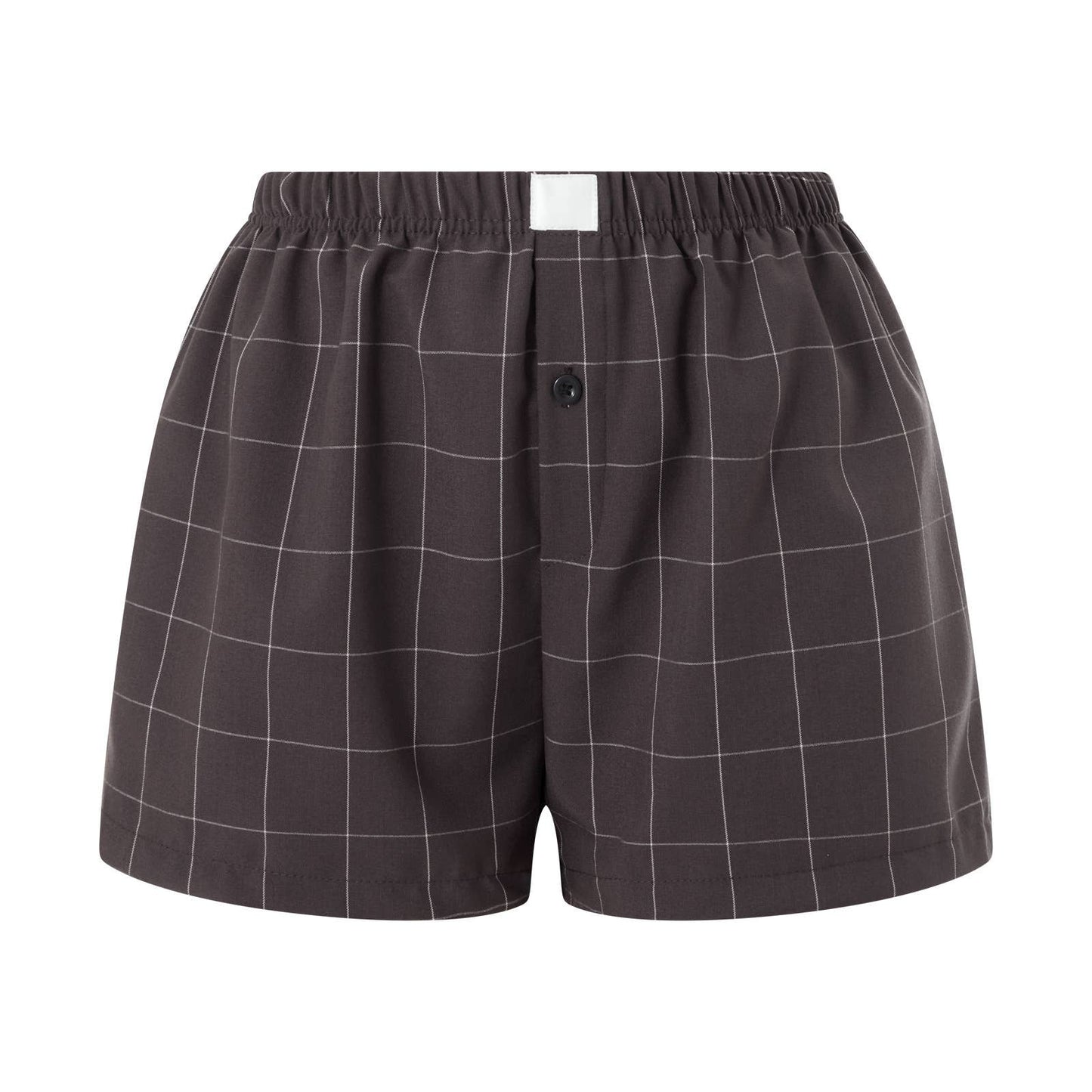 Rosa Clothing - Gingham Pull-On Boxer Shorts