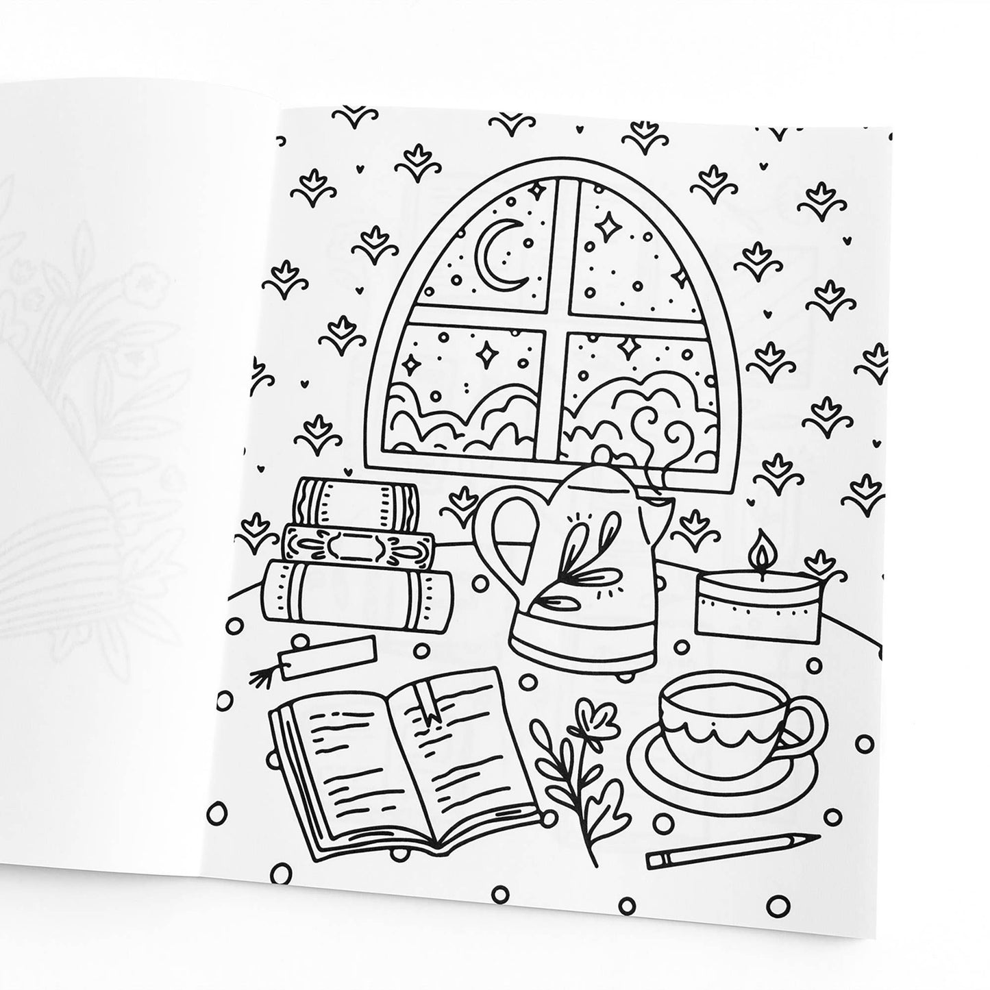 Pippi Post - Book Lover Coloring Book