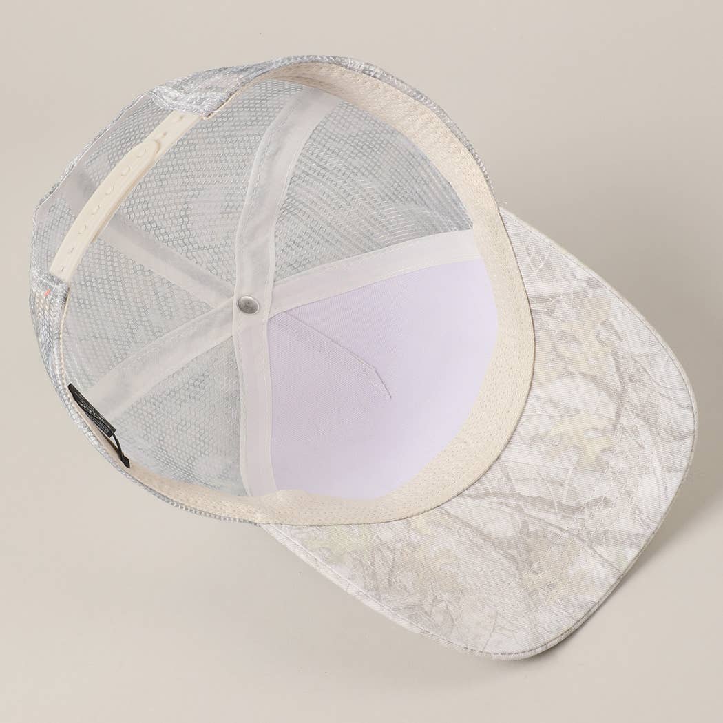 Fashion City - Cowboy and Horse Embroidery Patch Mesh Cap