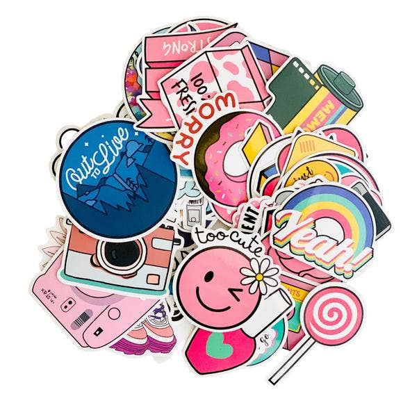 Tiny Gift Society - Stickers Thank You Card