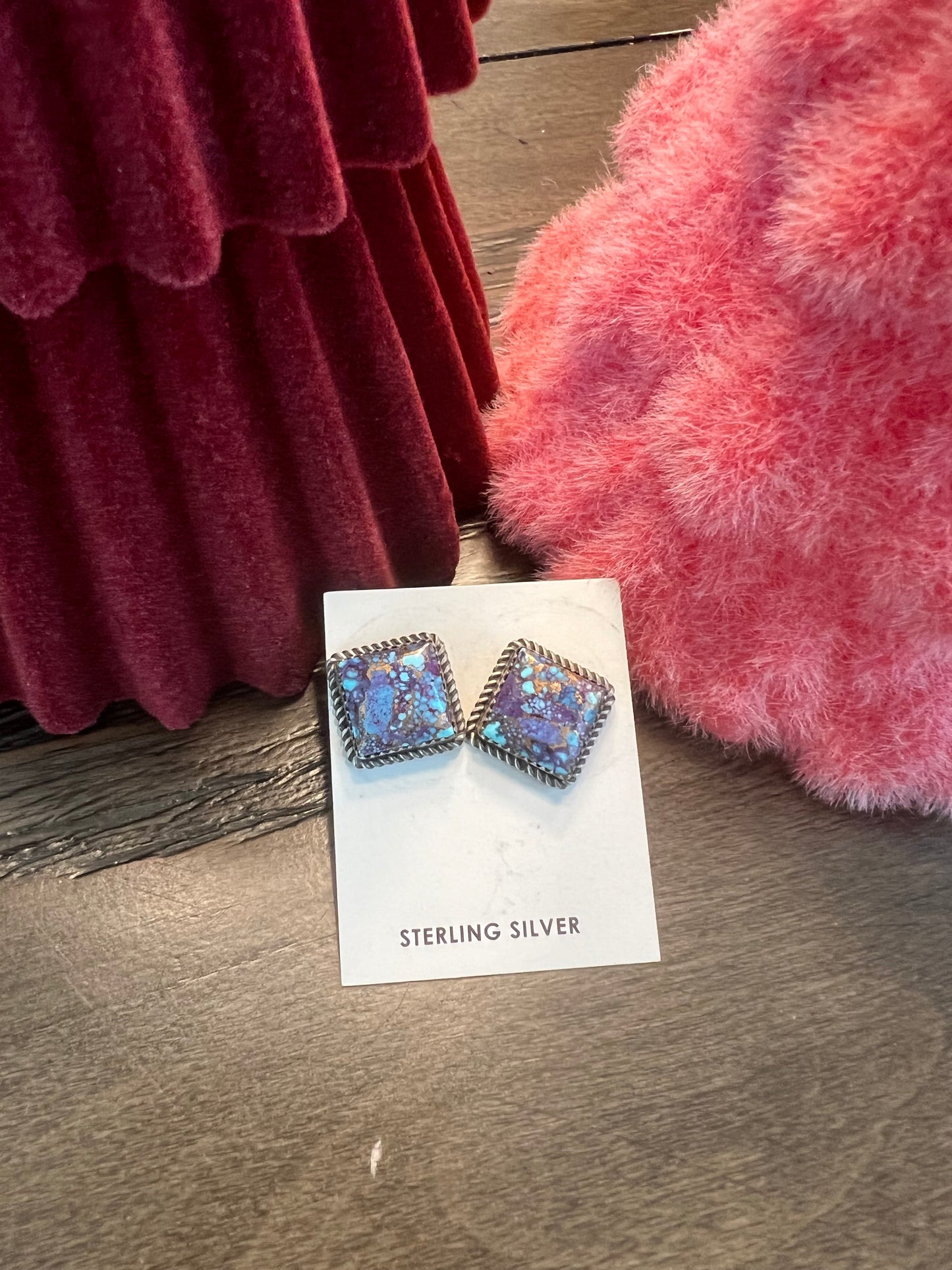 Purple Mojave Earrings