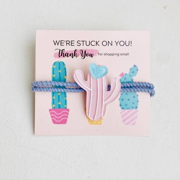 Tiny Gift Society - Stuck on You Hair Tie - Thank You