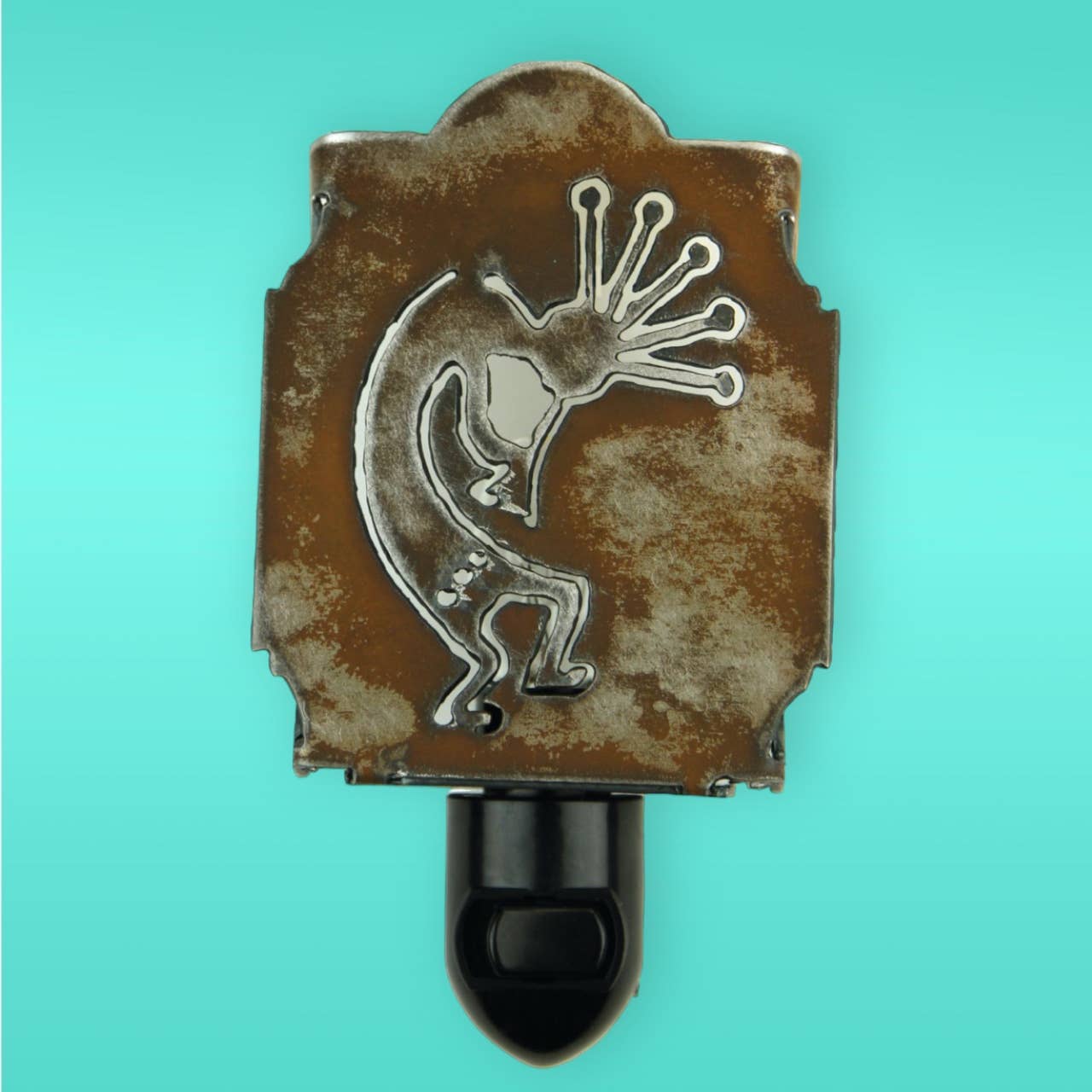 Nightlight Thunderbird rustic metal southwest recycled eco
