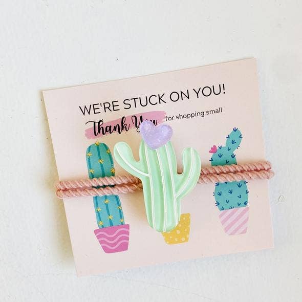 Tiny Gift Society - Stuck on You Hair Tie - Thank You