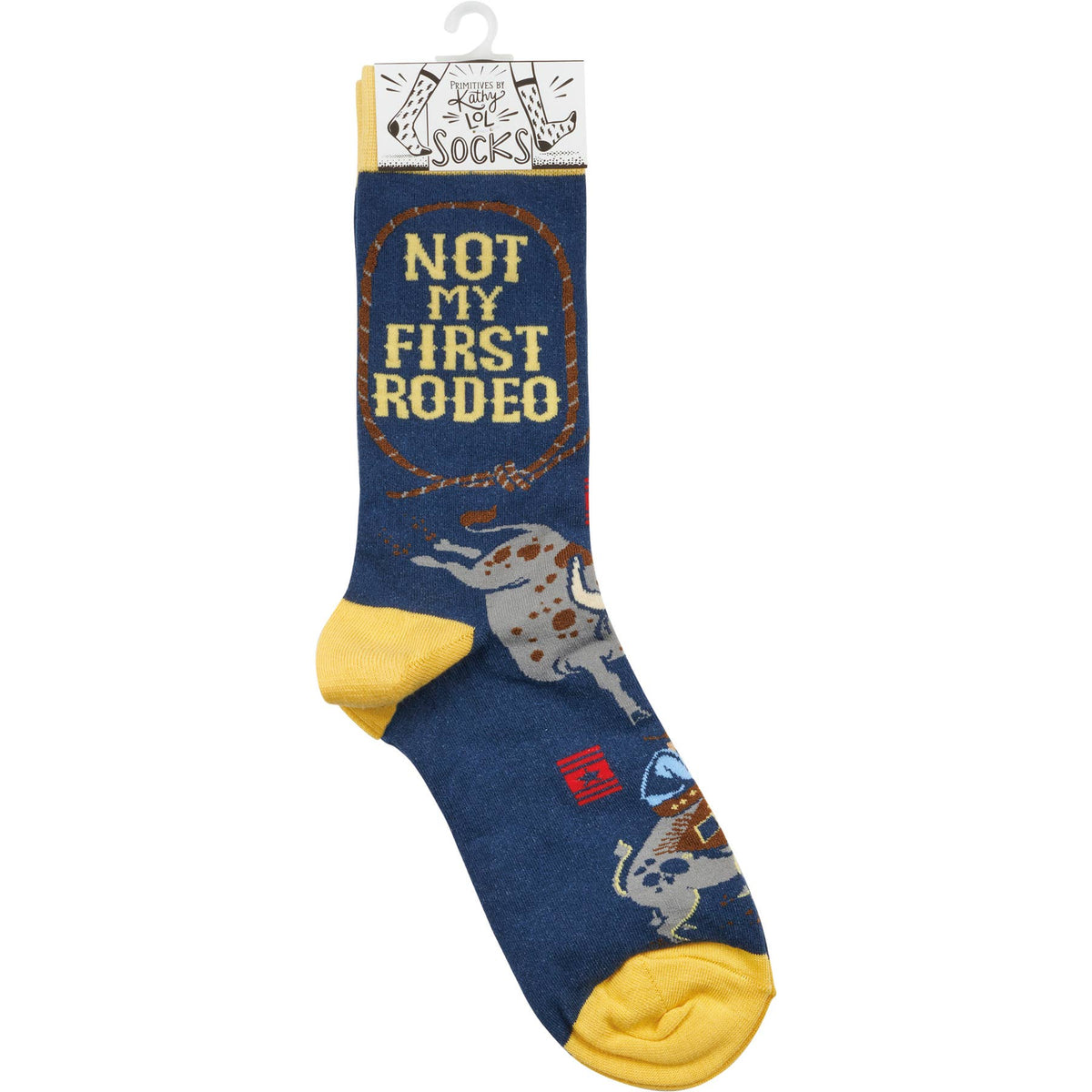 Primitives by Kathy - Not My First Rodeo Socks