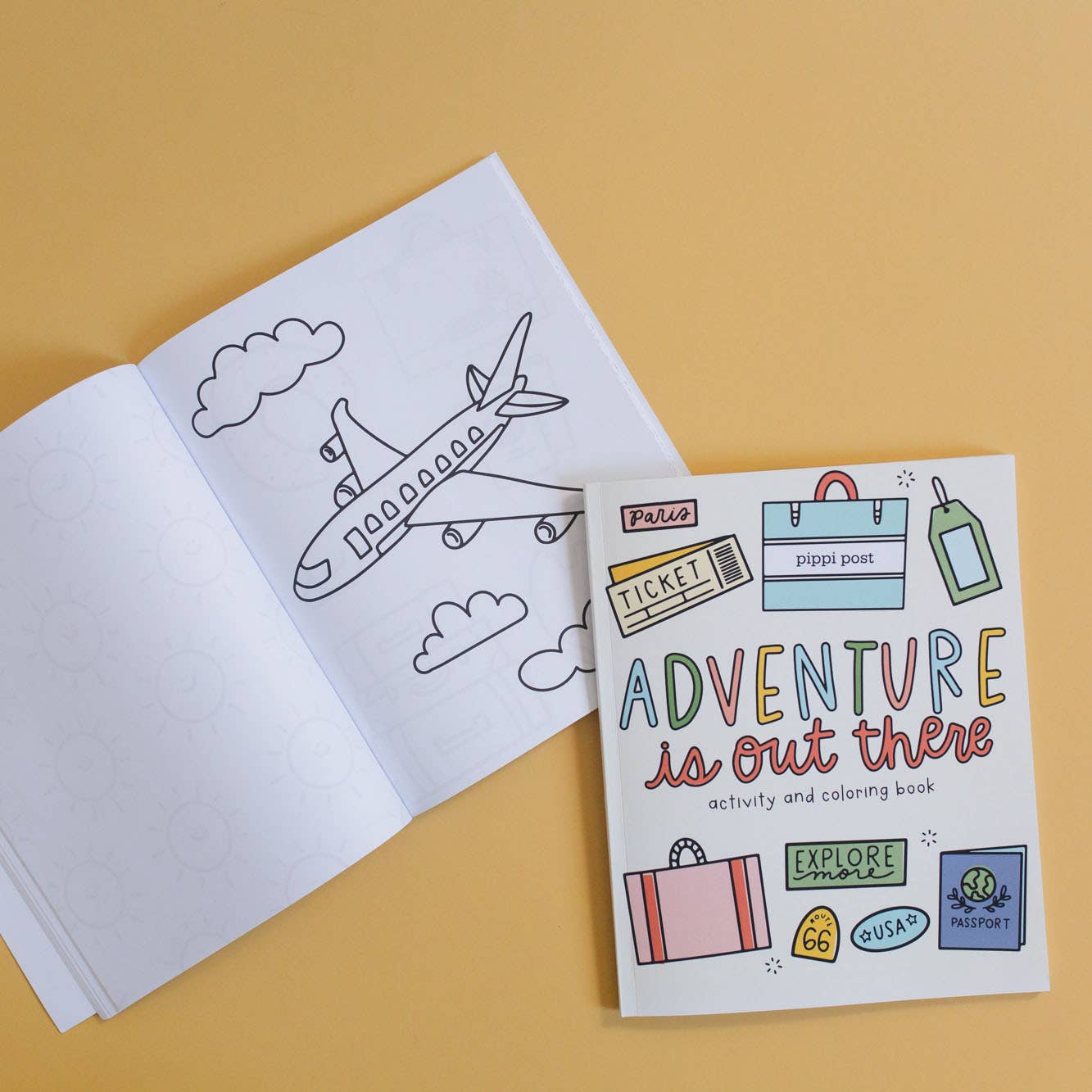 Pippi Post - Adventure Is Out There Activity & Coloring Book