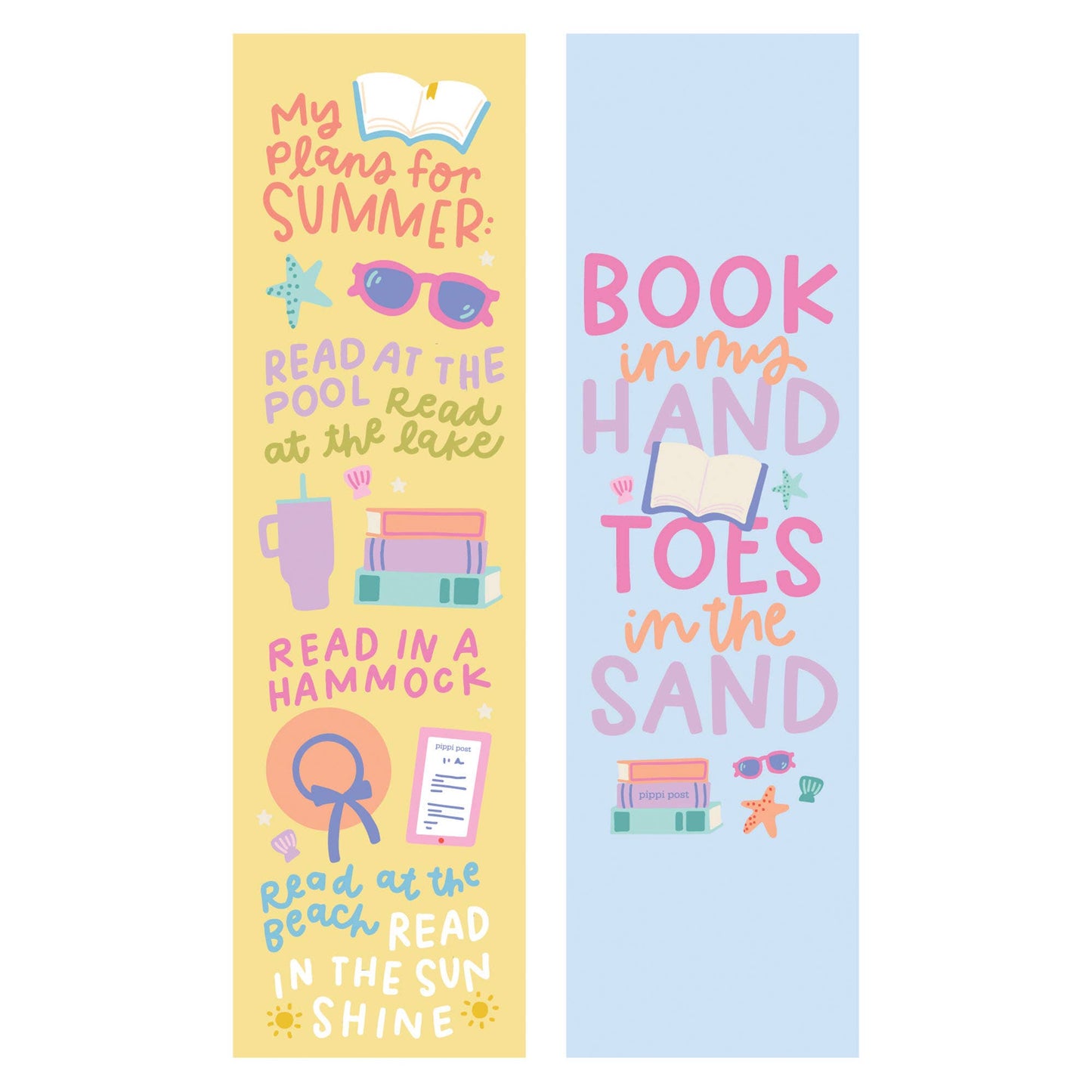 Pippi Post - Summer Reading Plans Bookmark Set