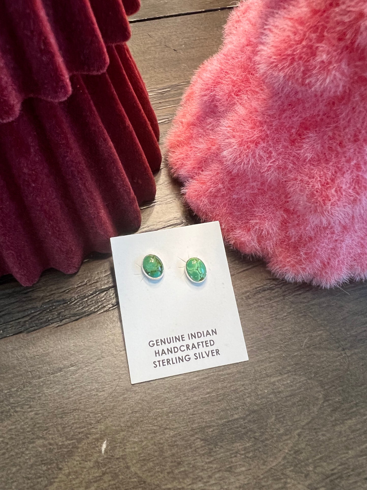 Sonoran Gold Turquoise Studs