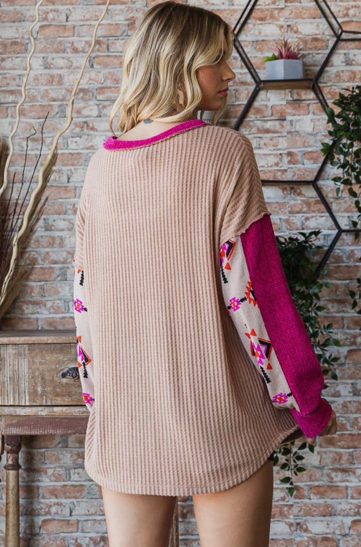 Hot Stuff Aztec Sweater