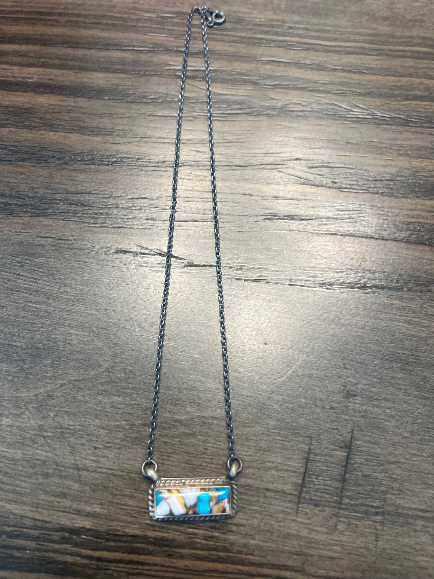 Spiny Turquoise Necklace