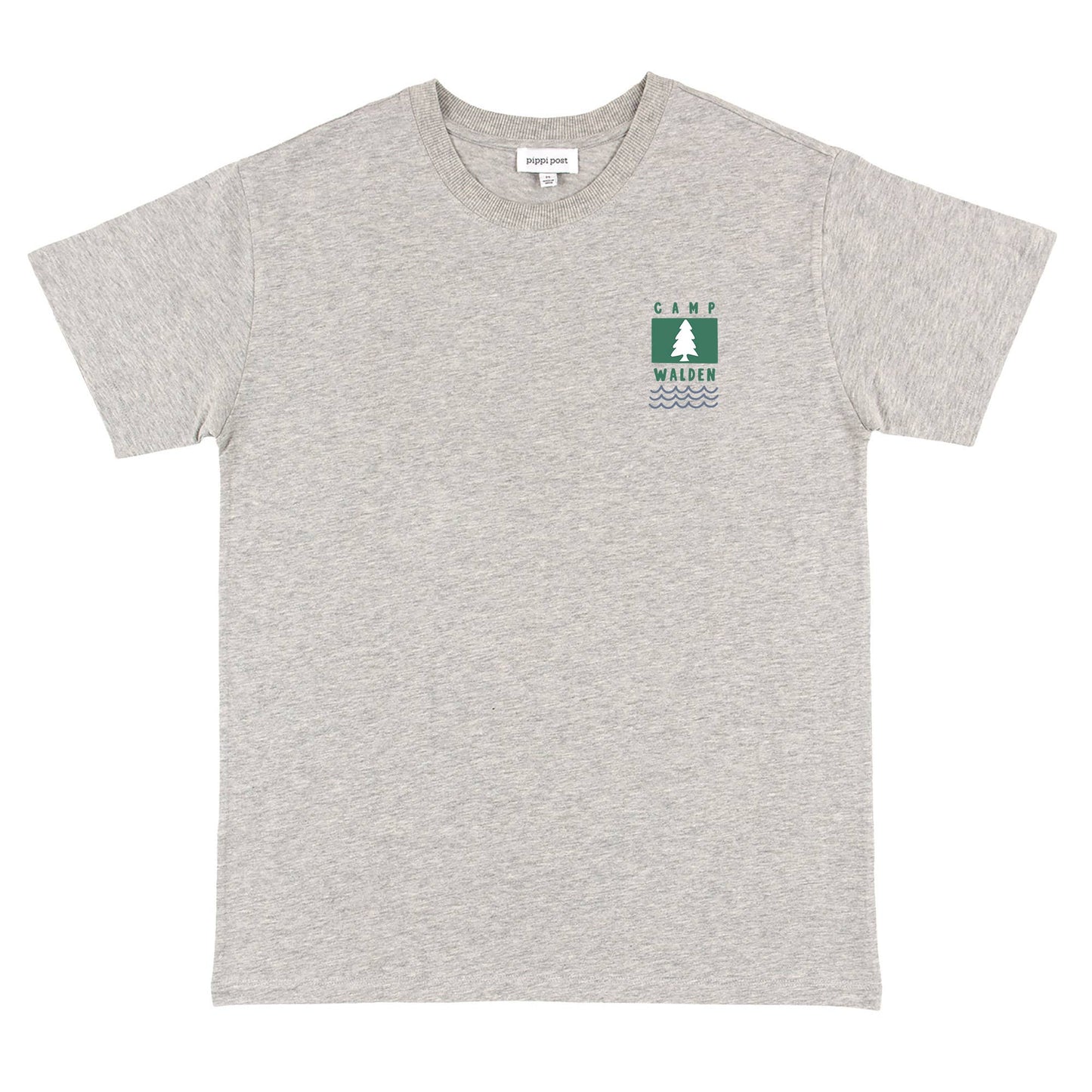 Pippi Post - Camp Walden Pippi Tee - Ash