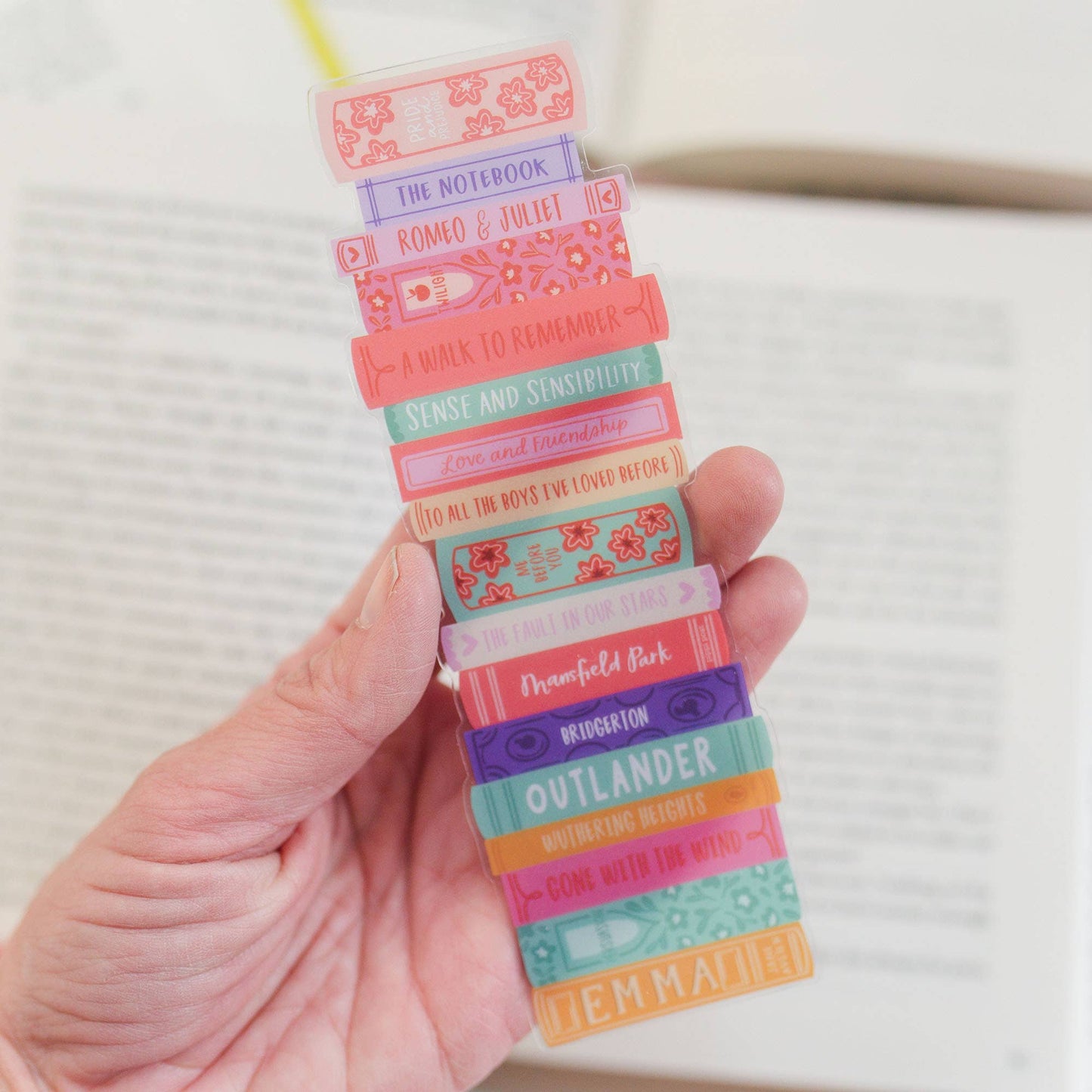 Pippi Post - Romance Novels Acetate Bookmark