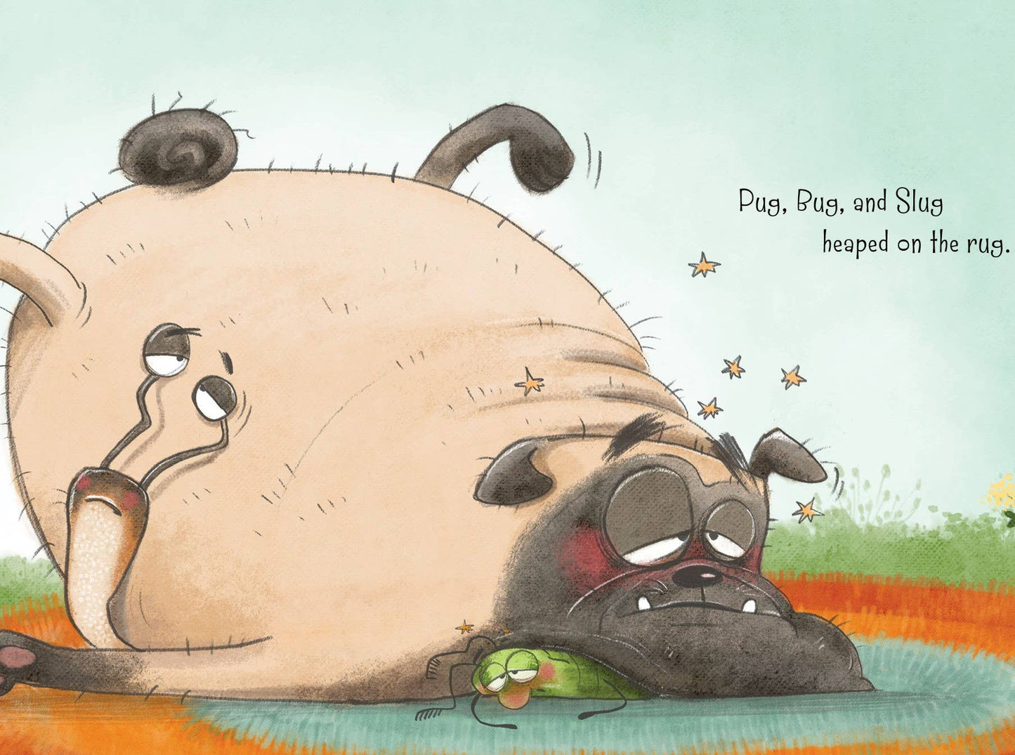Bug on the Rug picture book