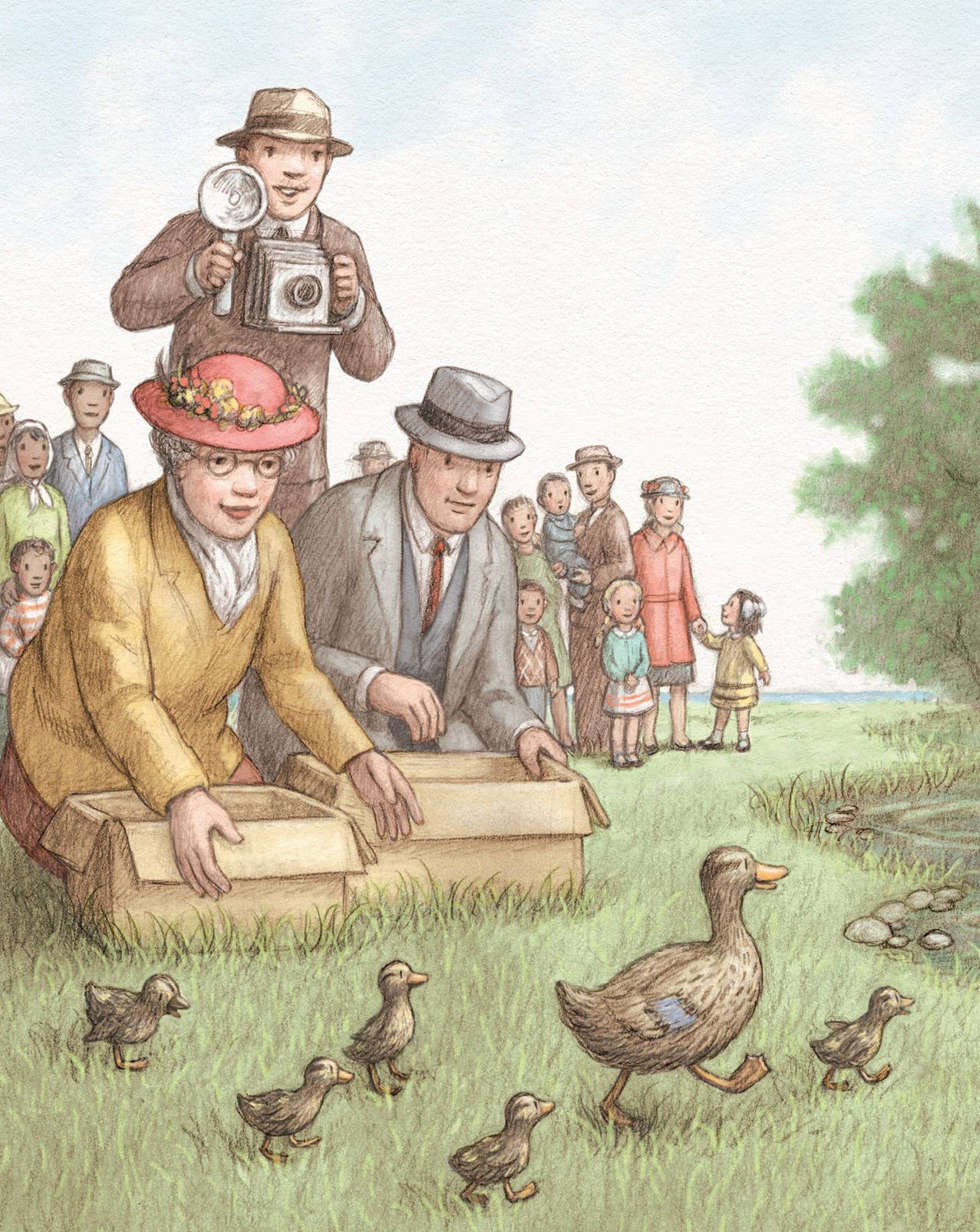 Gertie, The Darling Duck of World War II picture book
