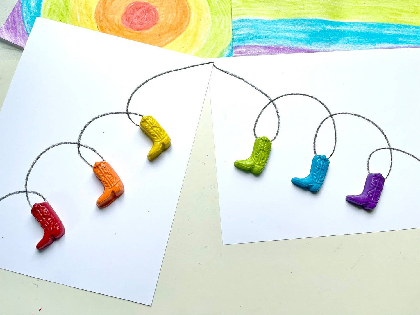 KagesKrayons - Cowboy Boot Crayons Gift Box