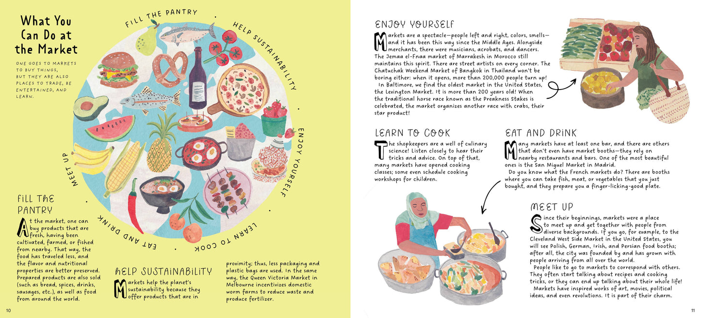 Bushel & Peck Books - Markets: A World to Discover (Children's Book)