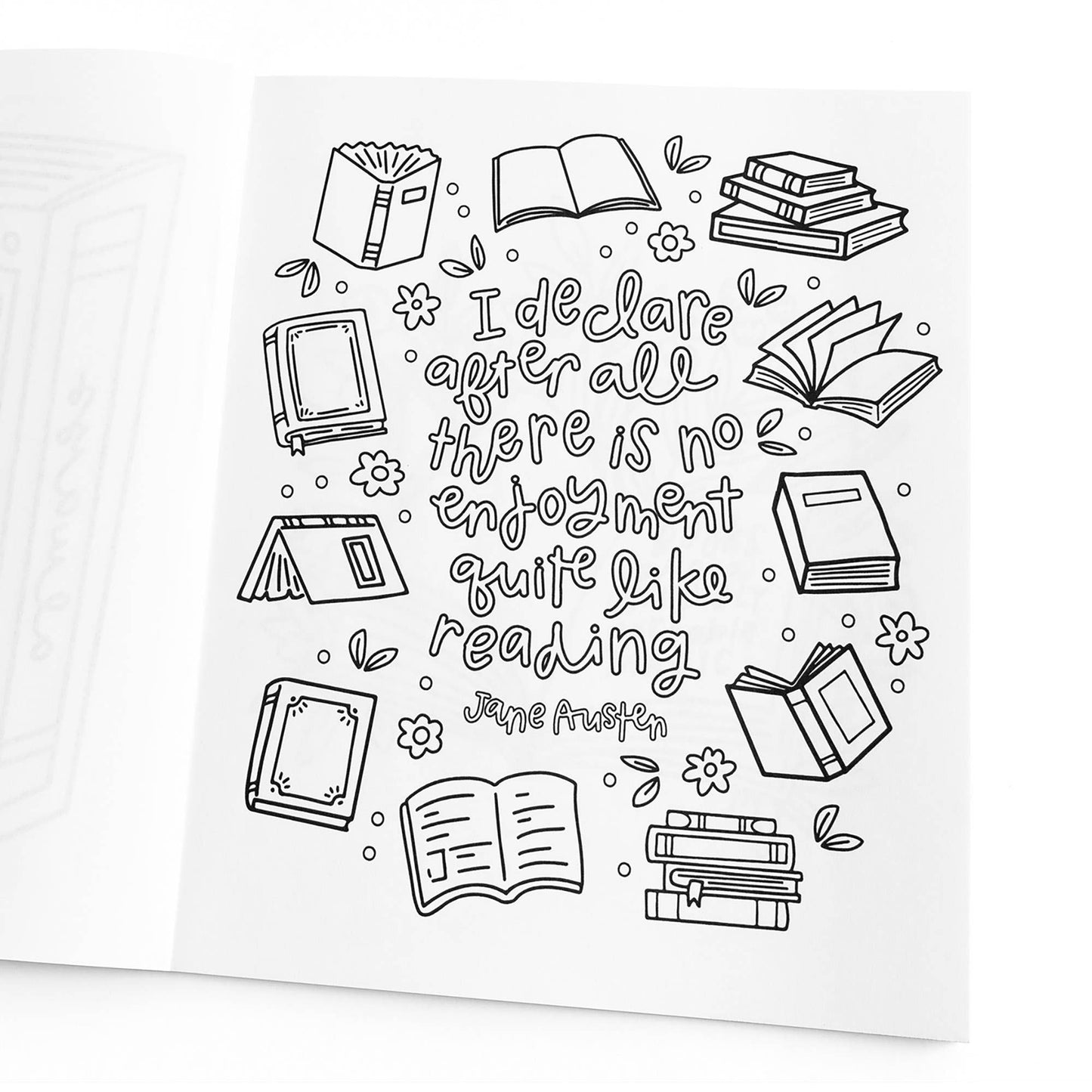 Pippi Post - Book Lover Coloring Book