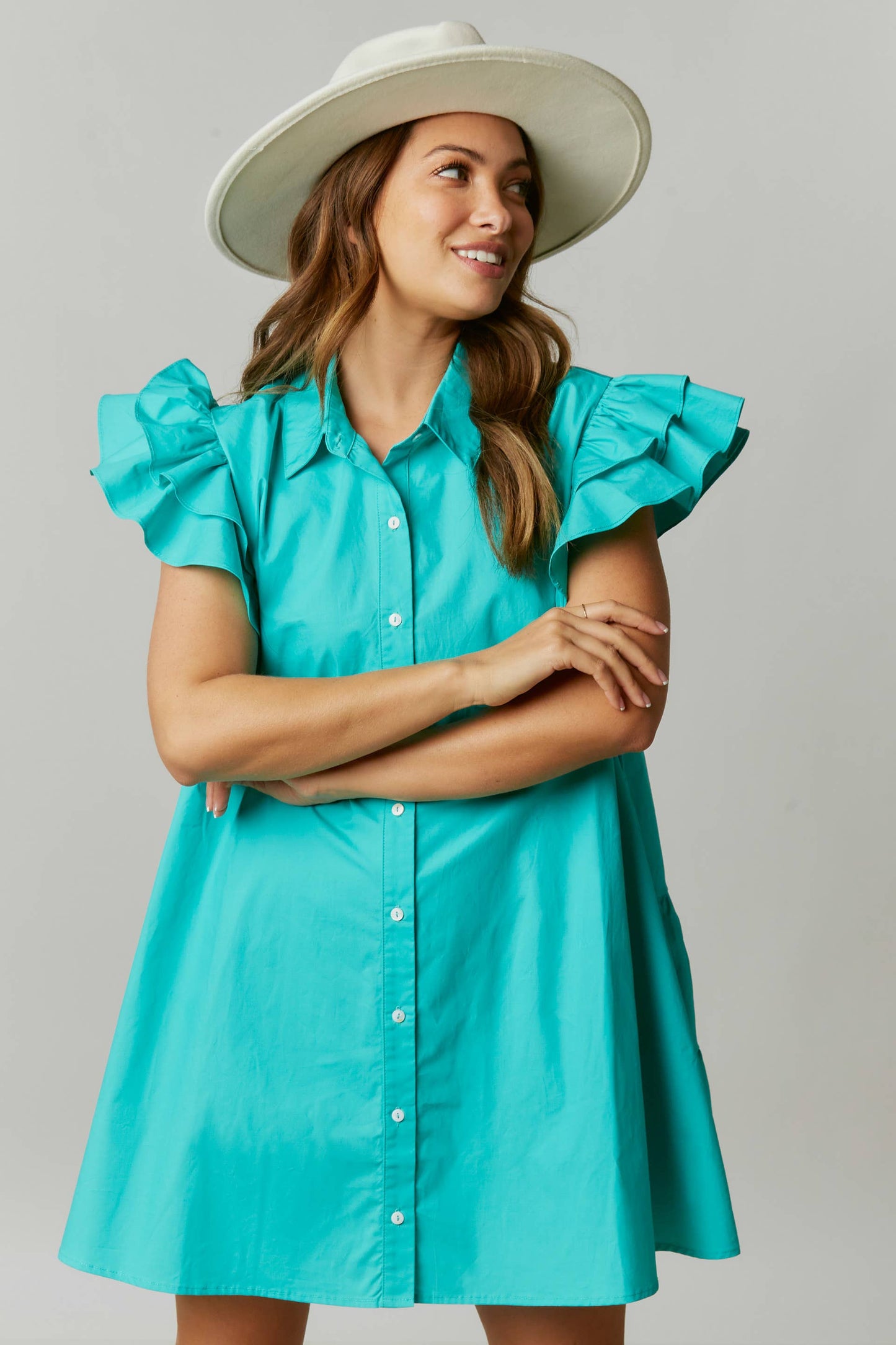 Cheers Celebration Sequin Patch Dress - IFD54274-01 - Preorders