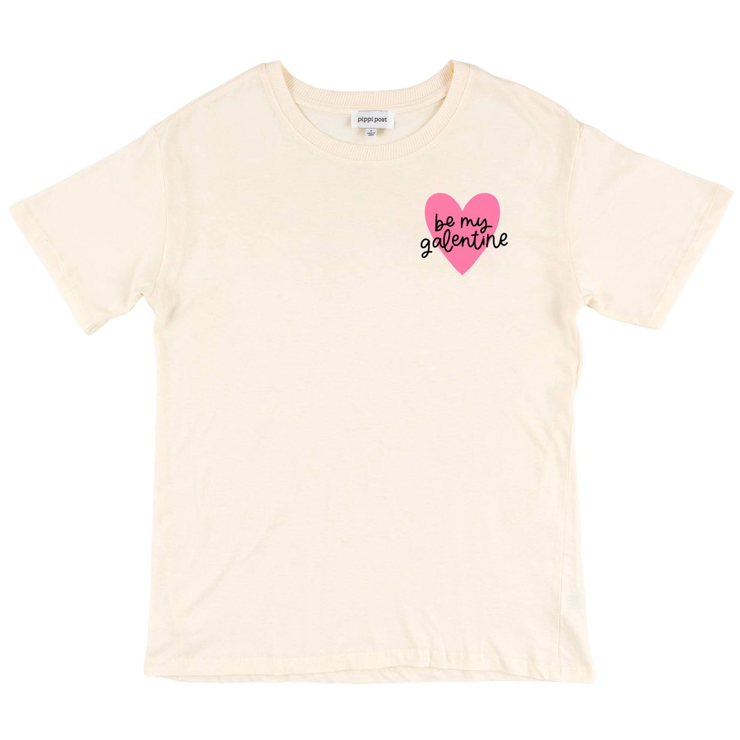Pippi Post - Galentine's Day - Pippi Tee - Ivory