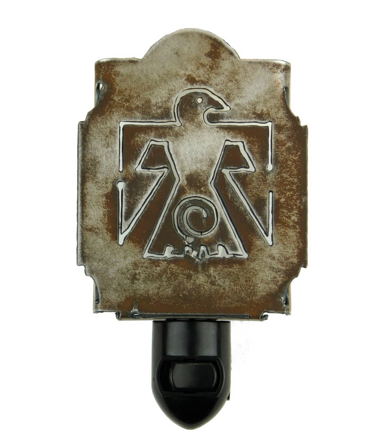Nightlight Thunderbird rustic metal southwest recycled eco