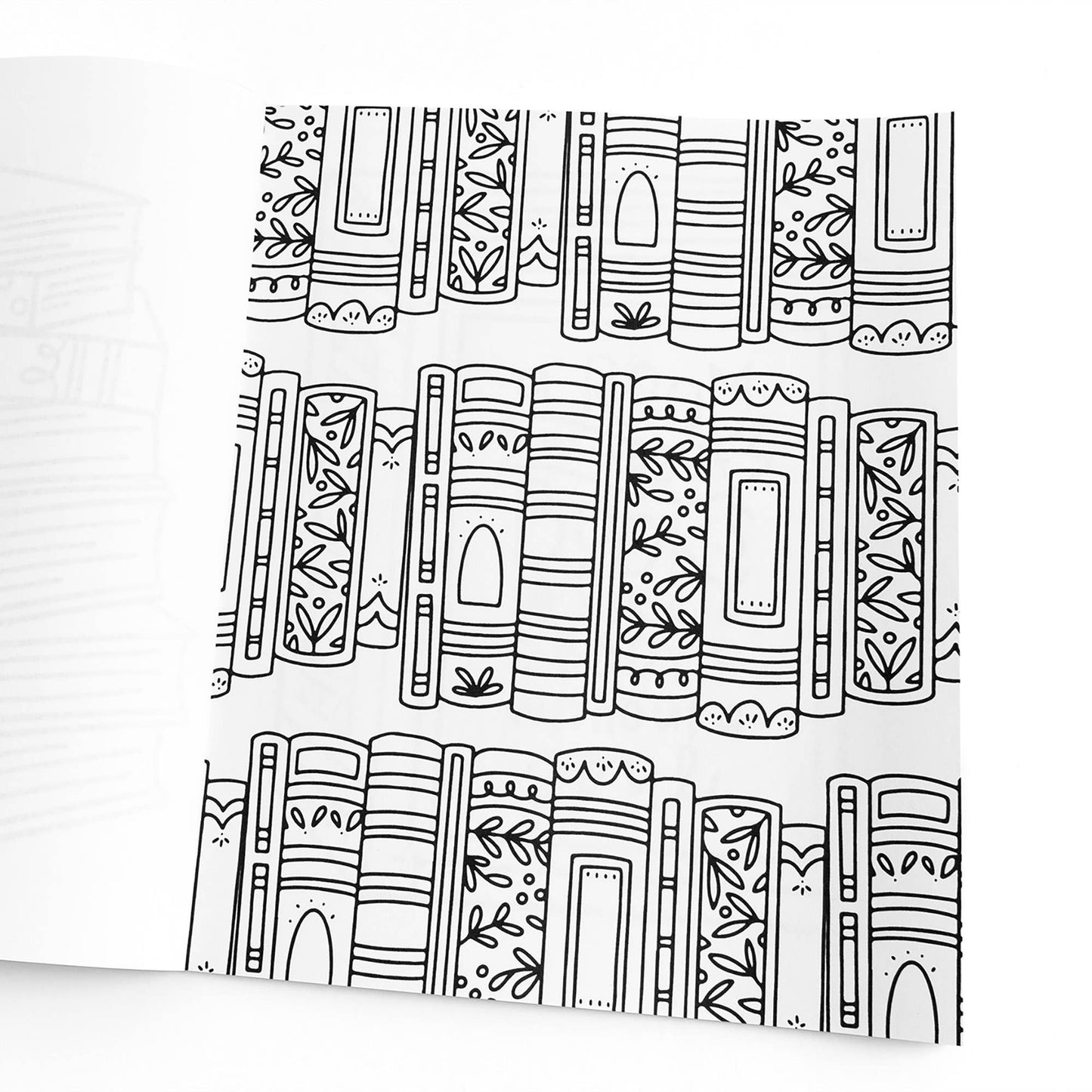 Pippi Post - Book Lover Coloring Book