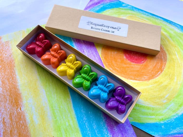 KagesKrayons - Butterfly Crayons Gift Box