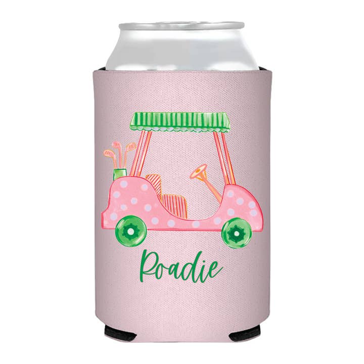 Sip Hip Hooray - Girly Golf Cart Masters Can Cooler- Masters