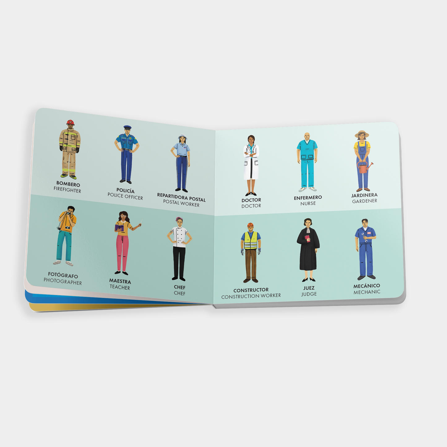 Blue Star Press - My Big Bilingual Book of First Words (English & Spanish)